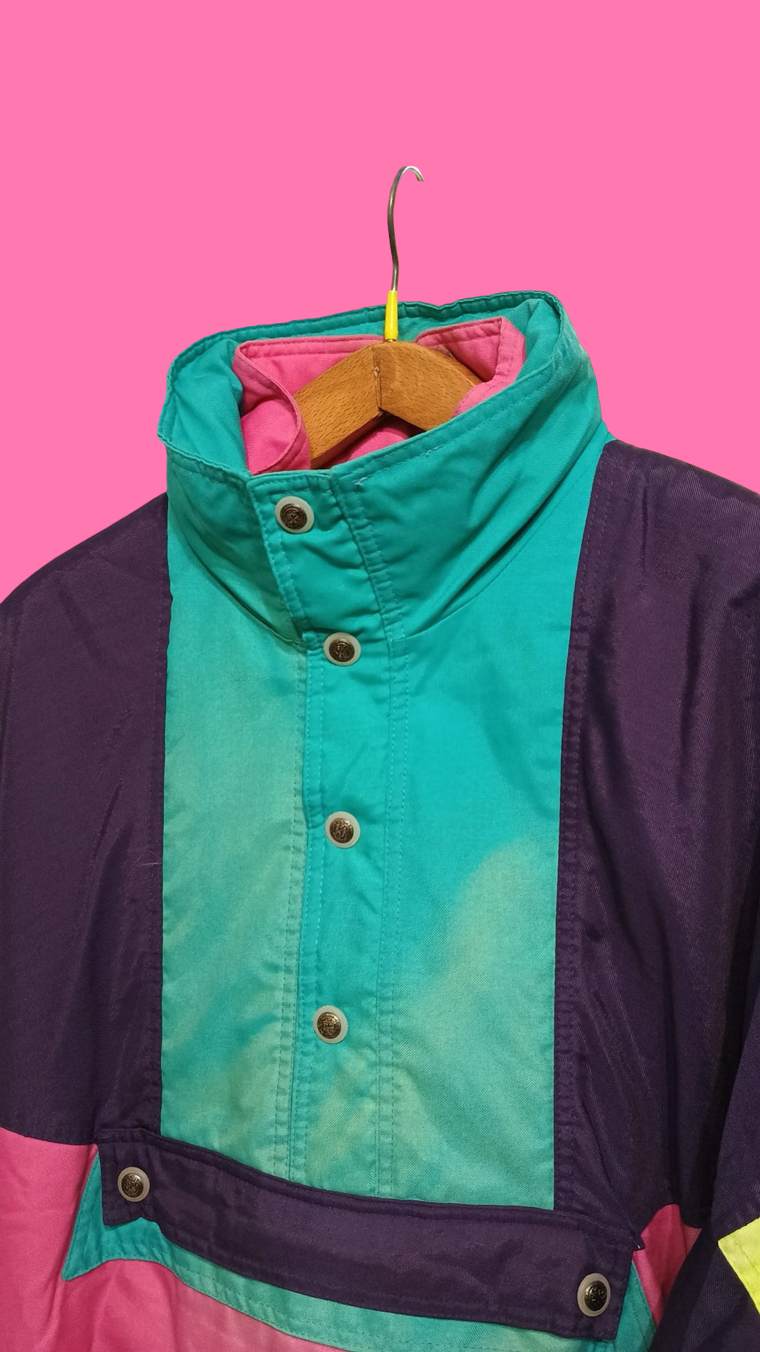 Vintage Multicolor Fantasy 90's Snow Jacket Unisex Size XL