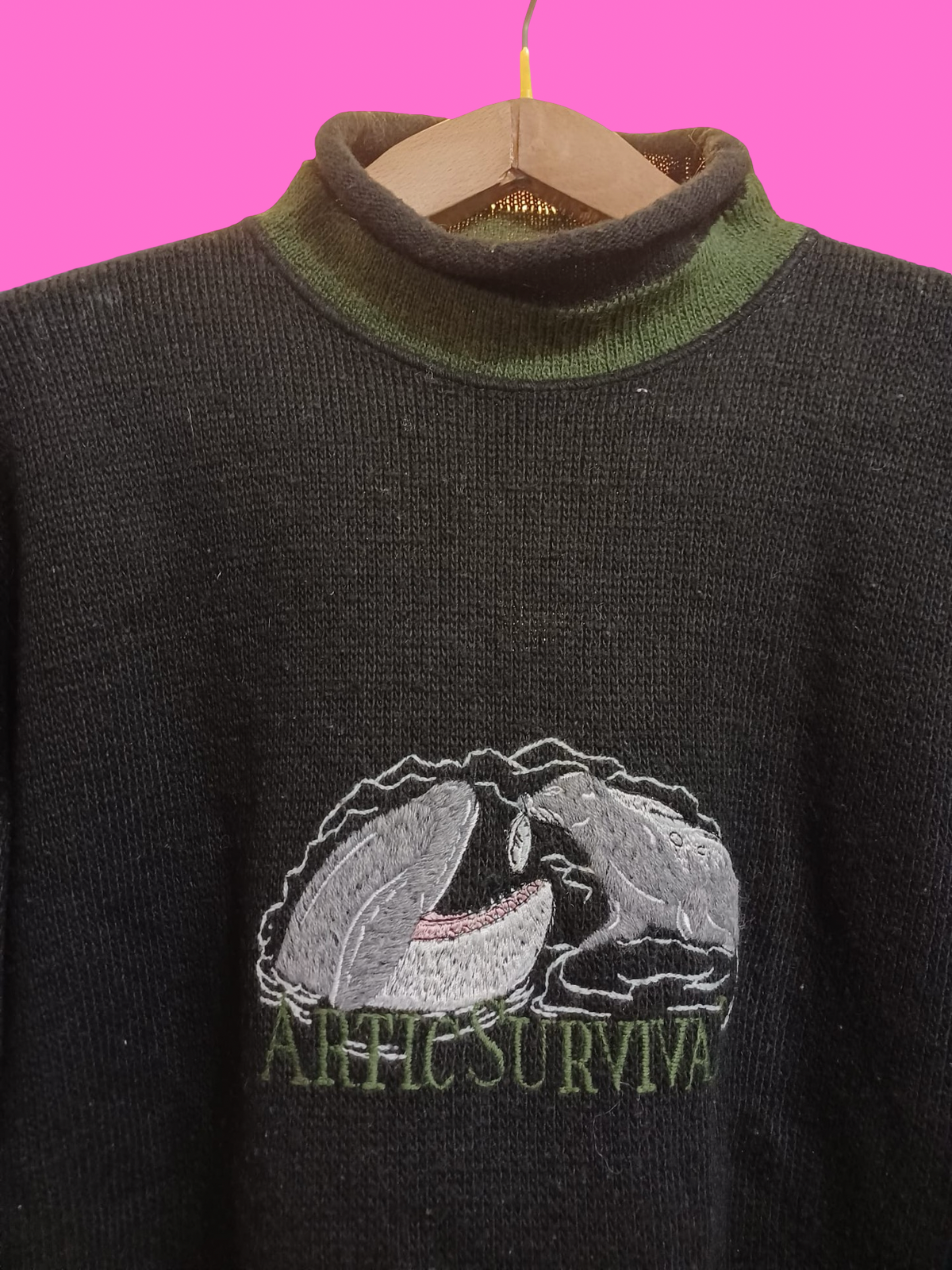 Vintage Multicolor Fantasy 90's Sweater Unisex Size L