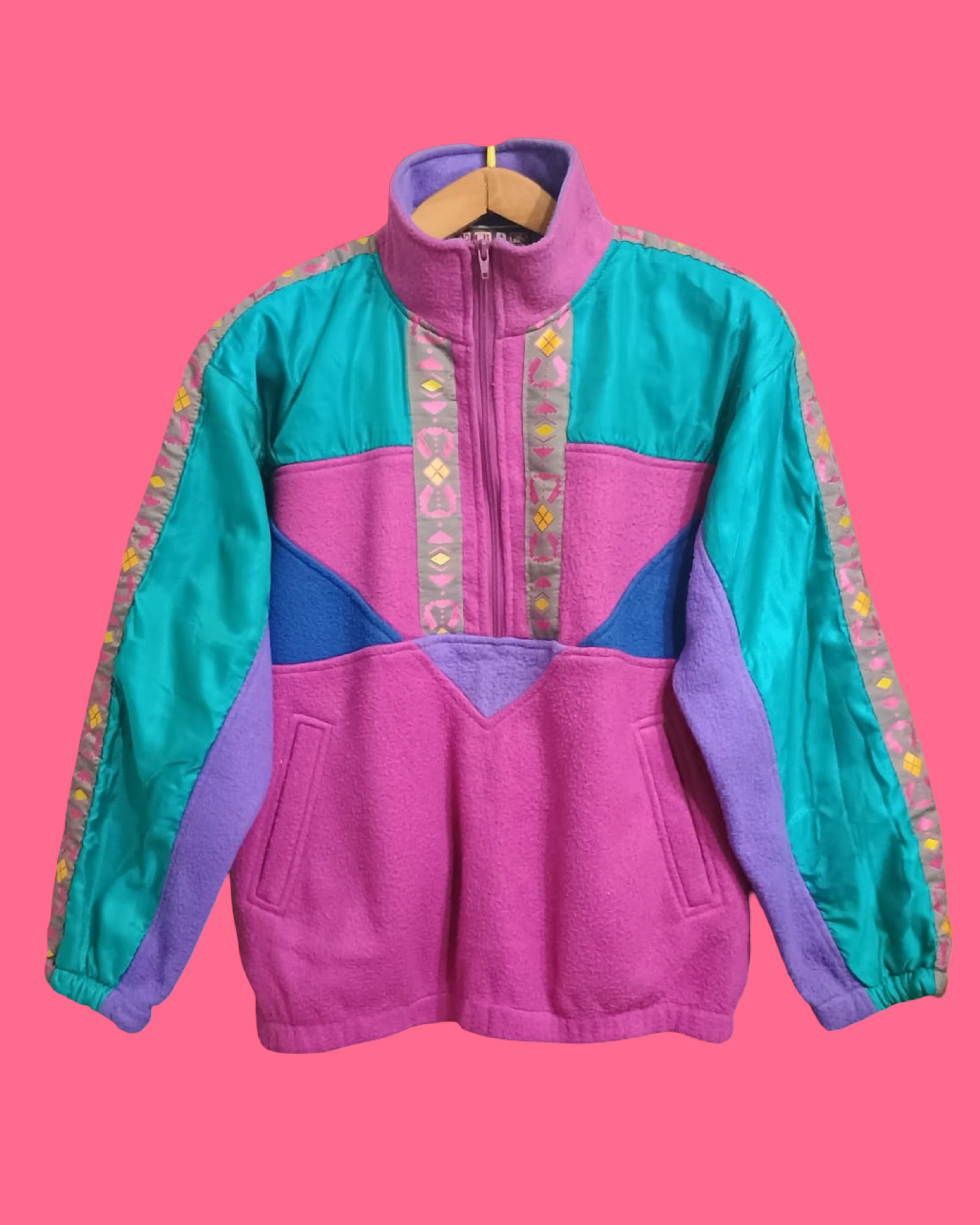 Vintage Multicolor Fantasy 90's Sweatshirt Unisex Size M