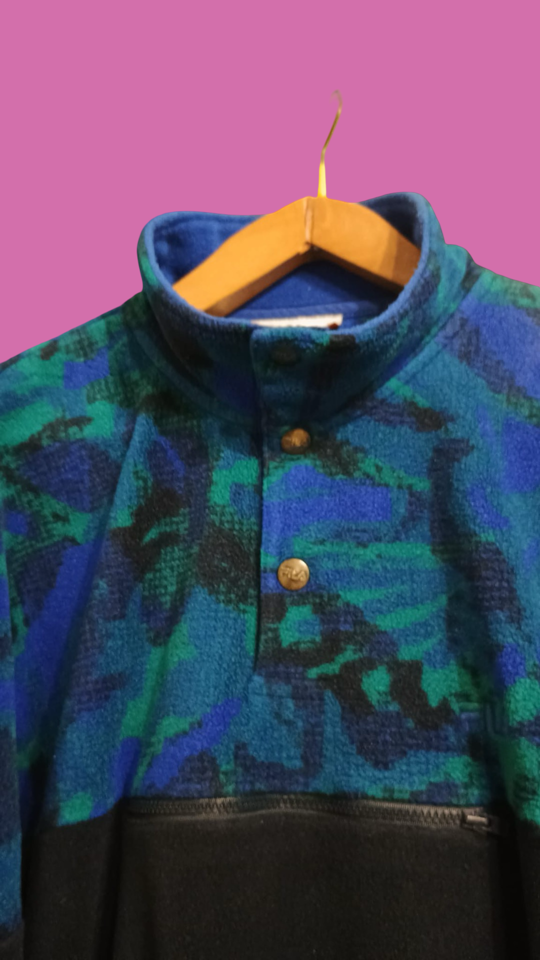 Vintage Multicolor Fantasy 90's Fila Fleece Unisex Size XL