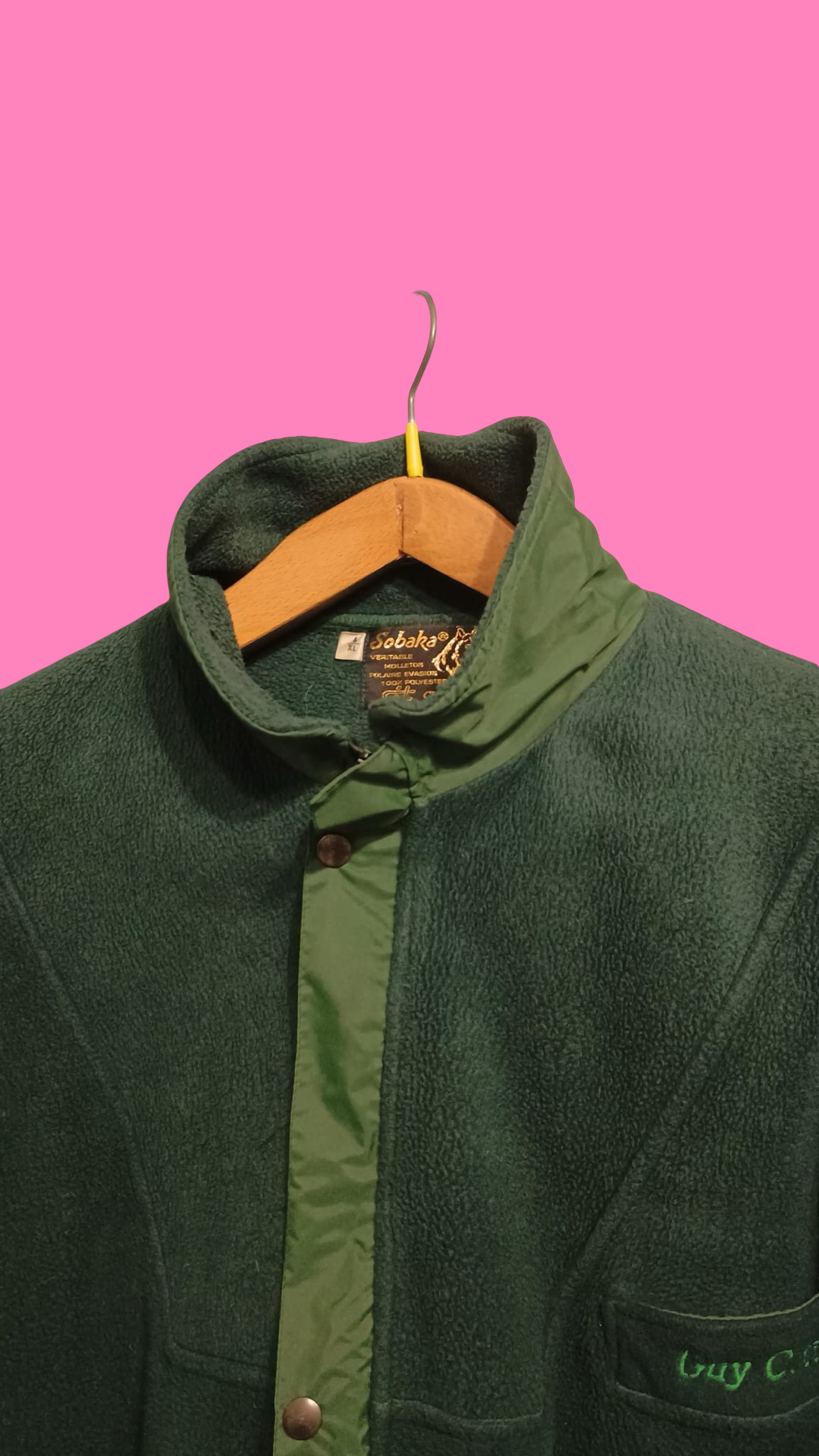 Vintage Multicolor Fantasy 90's Fleece Jacket Unisex Size XL