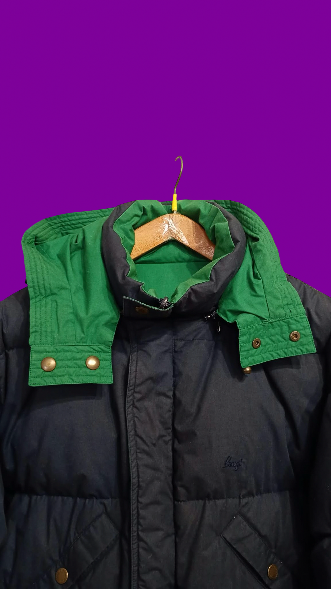 Vintage Multicolor Fantasy 90's Double Face Snow Jacket Unisex Size L