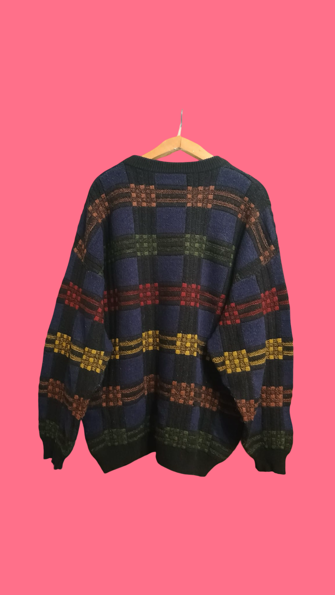 Vintage Multicolor Fantasy 90's Sweater Unisex Size XL