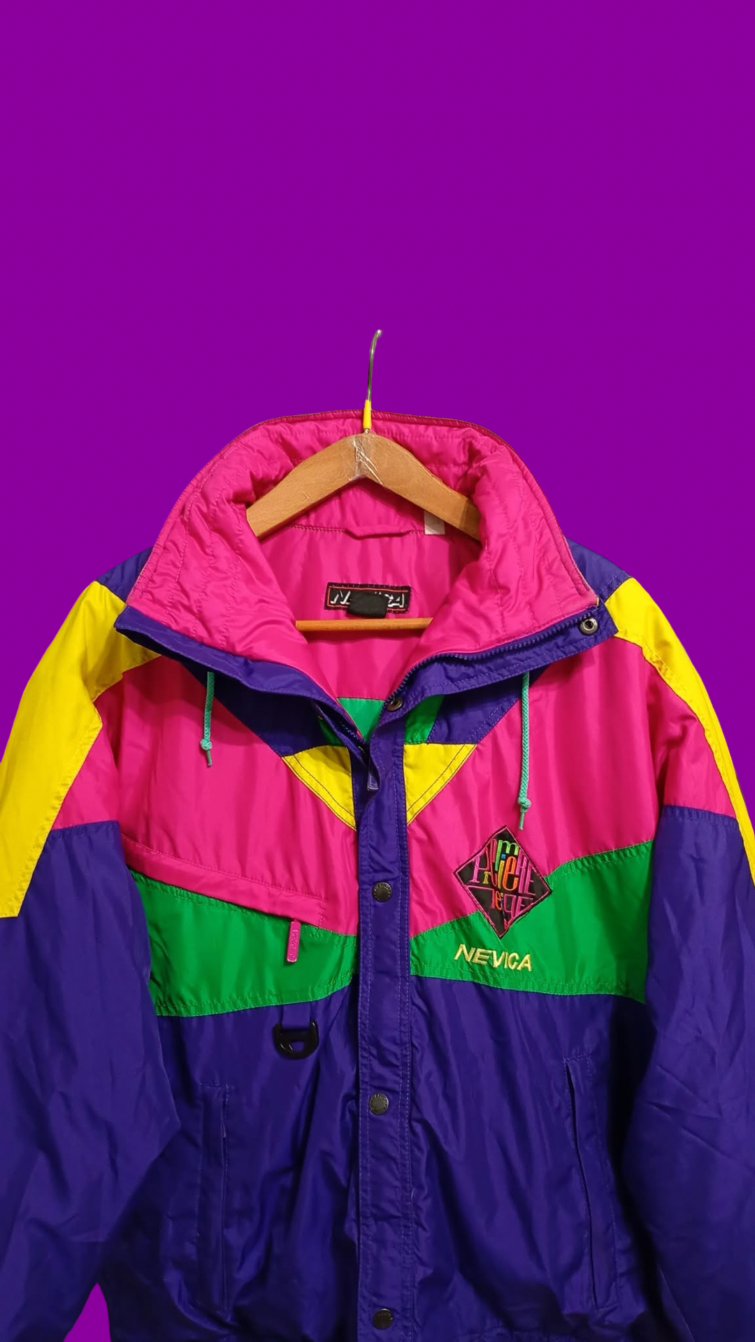 Vintage Multicolor Fantasy 90's Jacket Unisex Size M