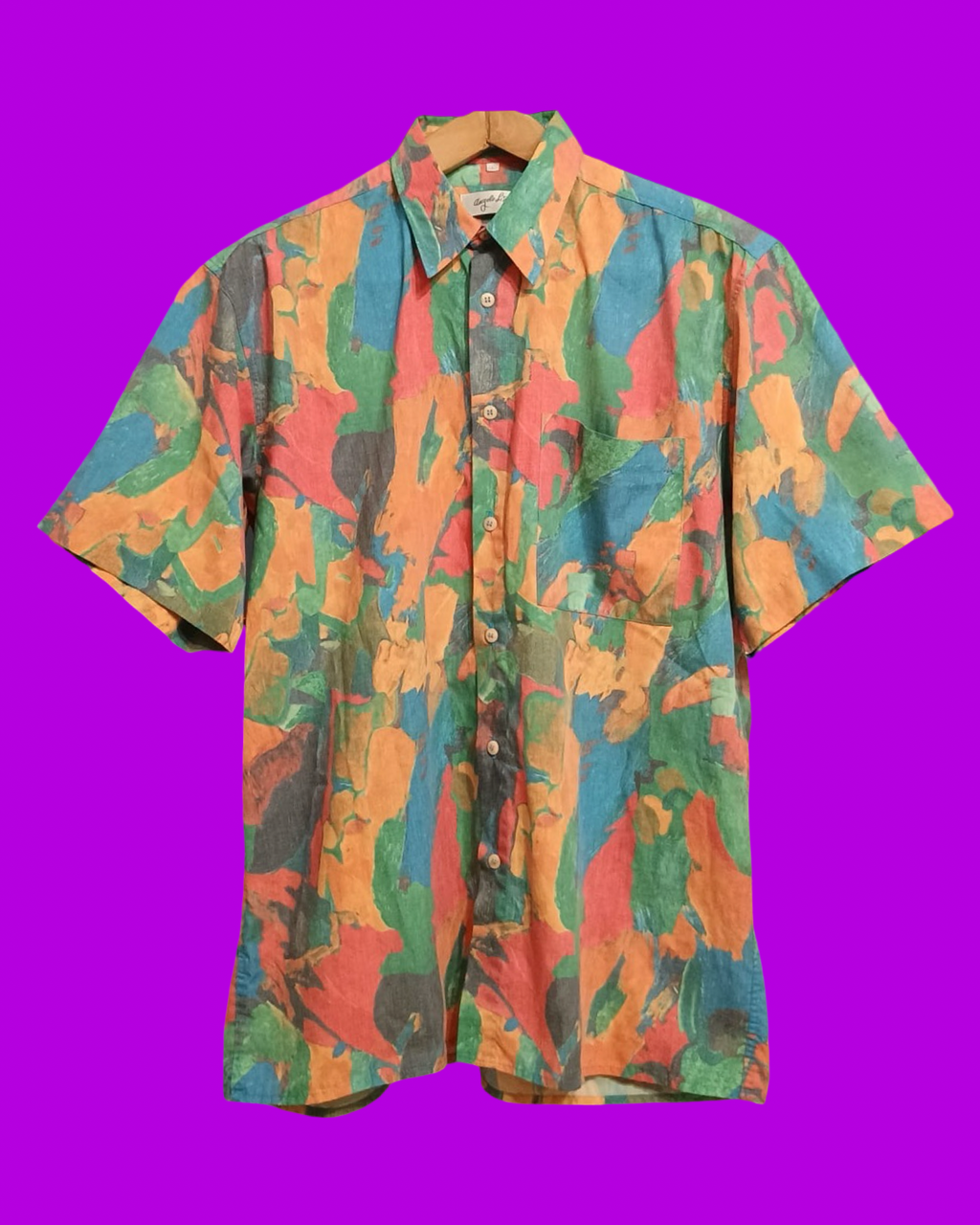 Vintage Multicolor Fantasy 90's Shirt Unisex Size L