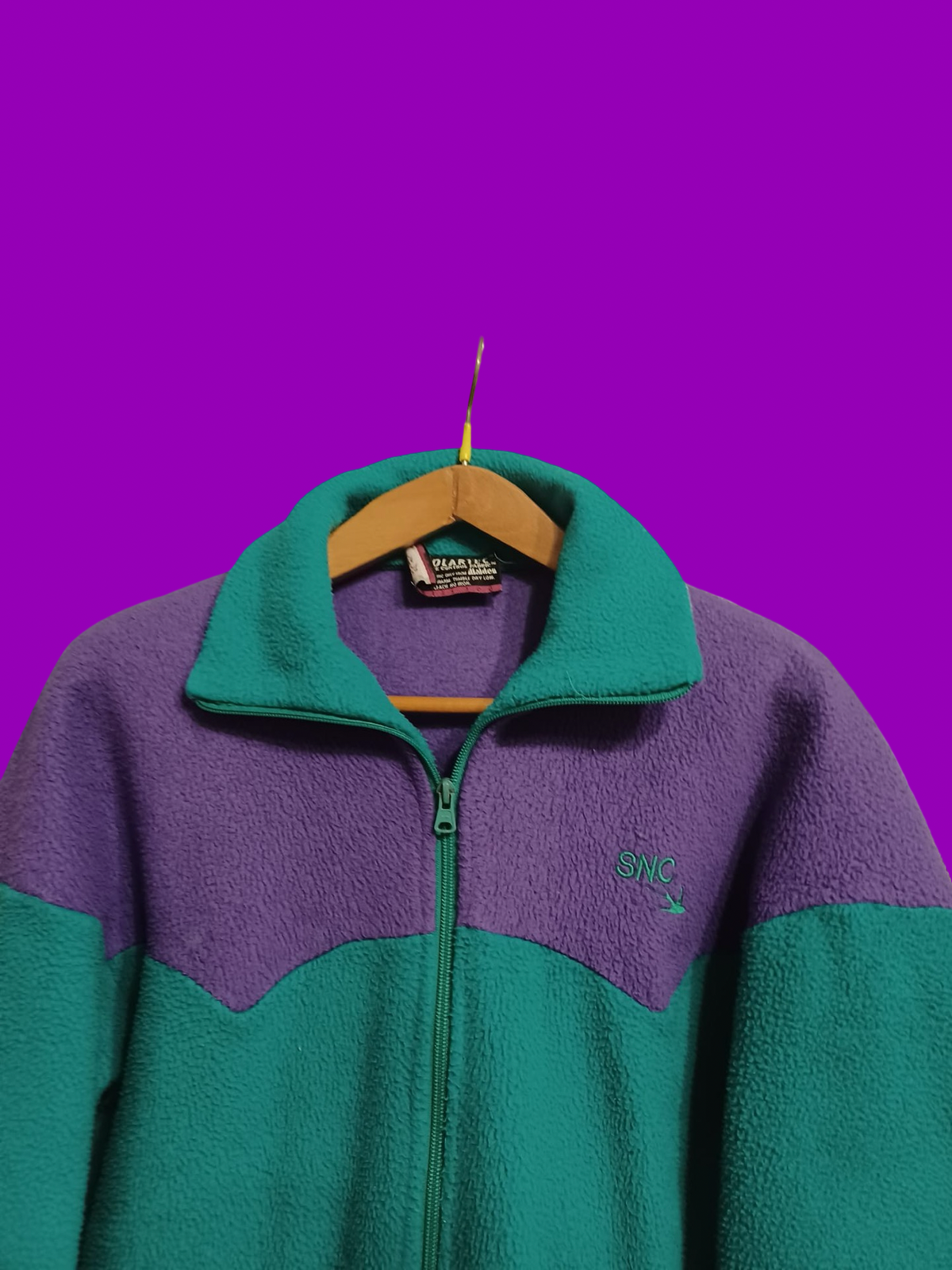 Vintage Multicolor Fantasy 90's Rare Fleece Unisex Size M