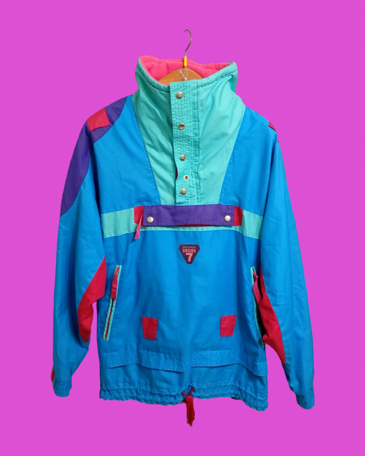 Vintage Multicolor Fantasy 90's Rare Jacket Unisex Size L