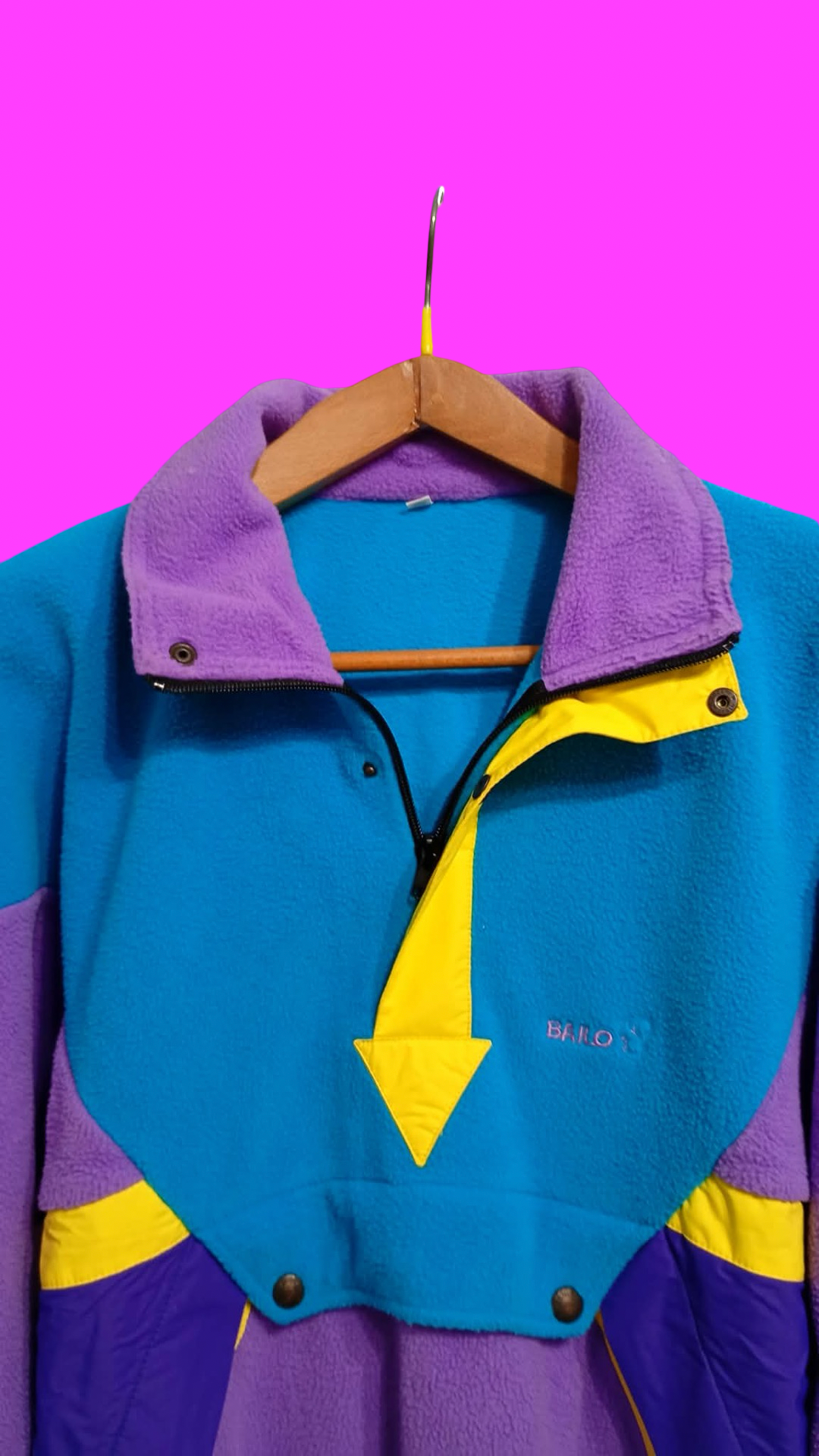 Vintage Multicolor Fantasy 90's Rare Fleece Unisex Size XL