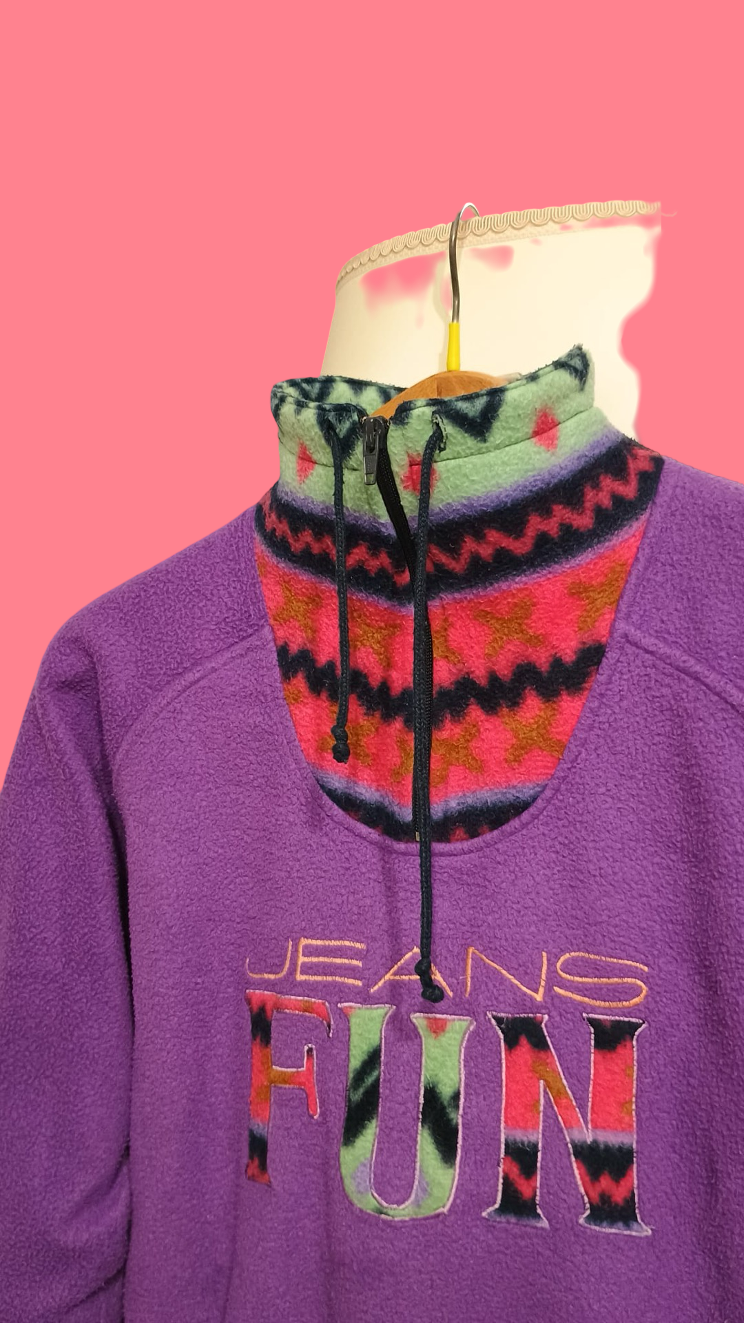 Vintage Multicolor Fantasy 90's Sweatshirt Unisex Size L