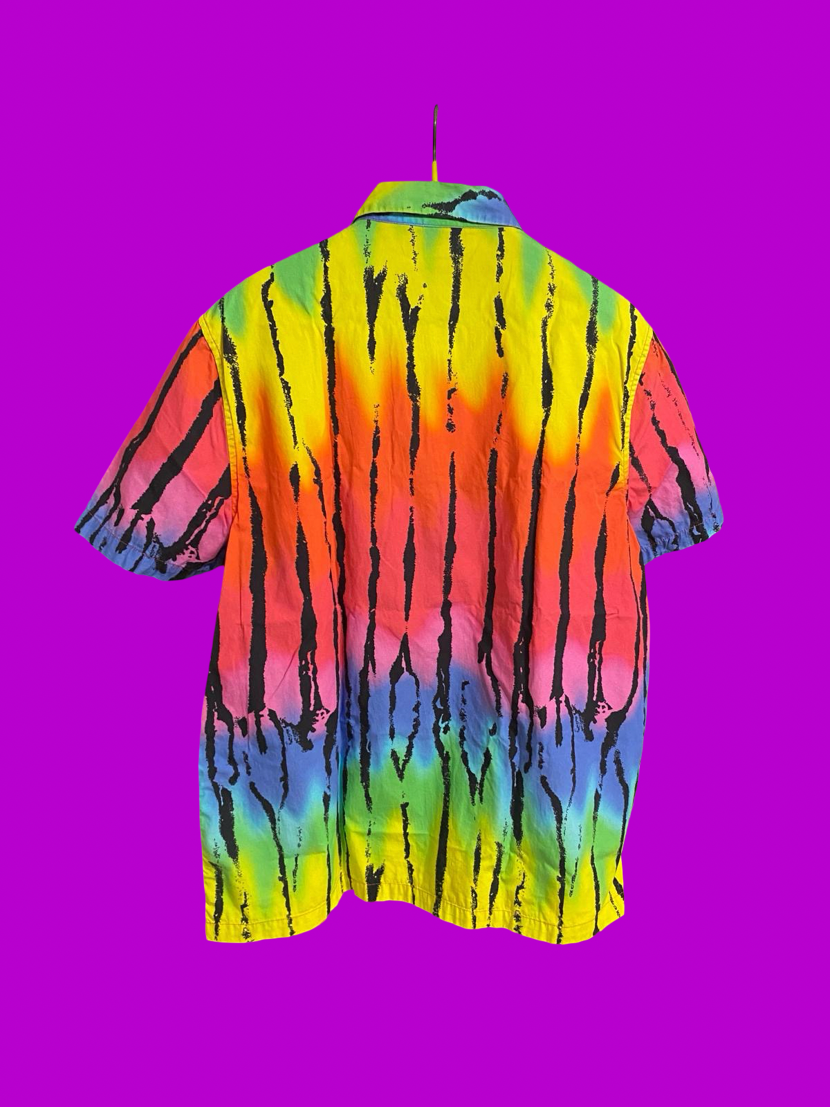 Vintage Style Multicolor Fantasy Shirt Unisex Size M