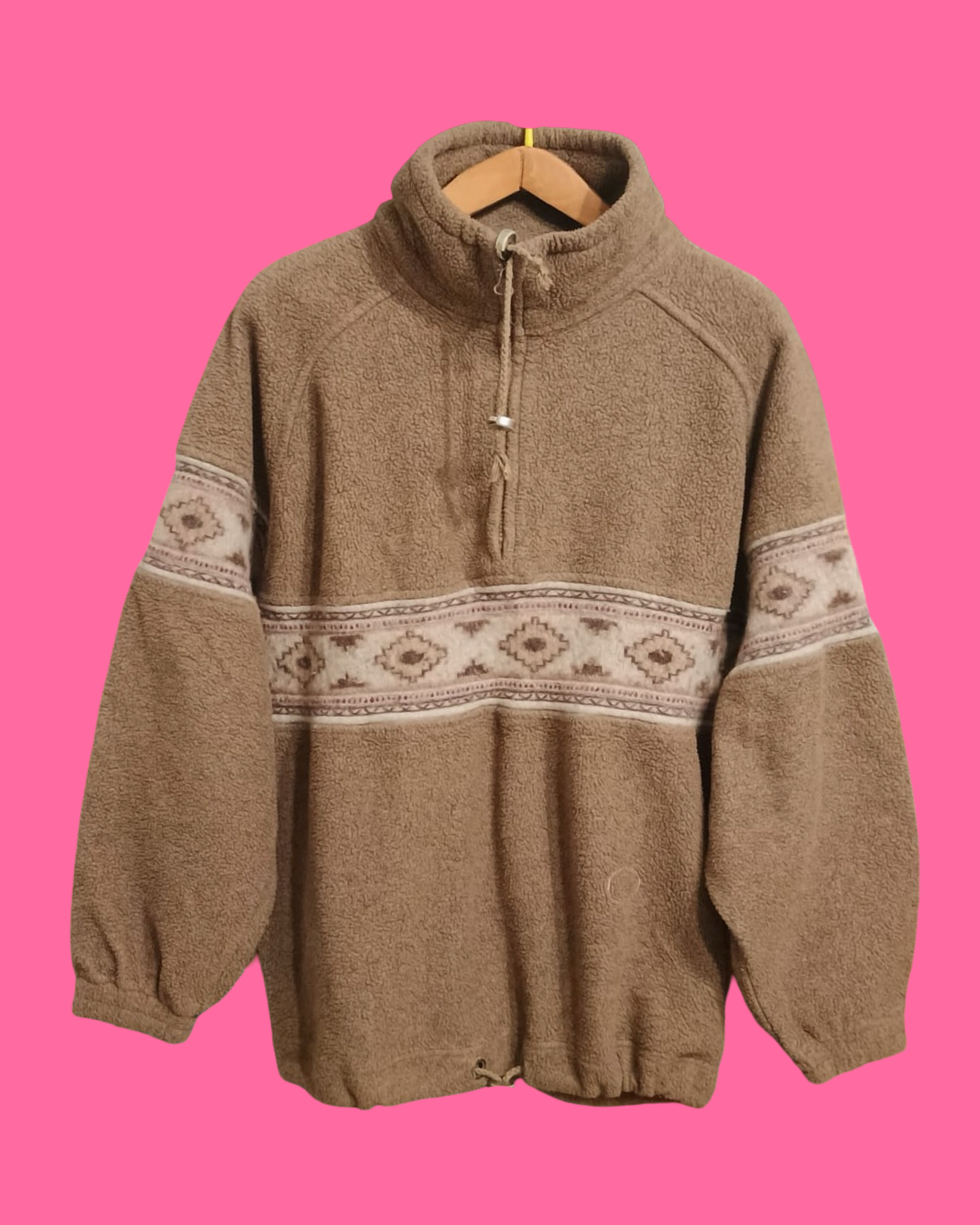 Vintage Multicolor Fantasy 90's Fleece Unisex Size L