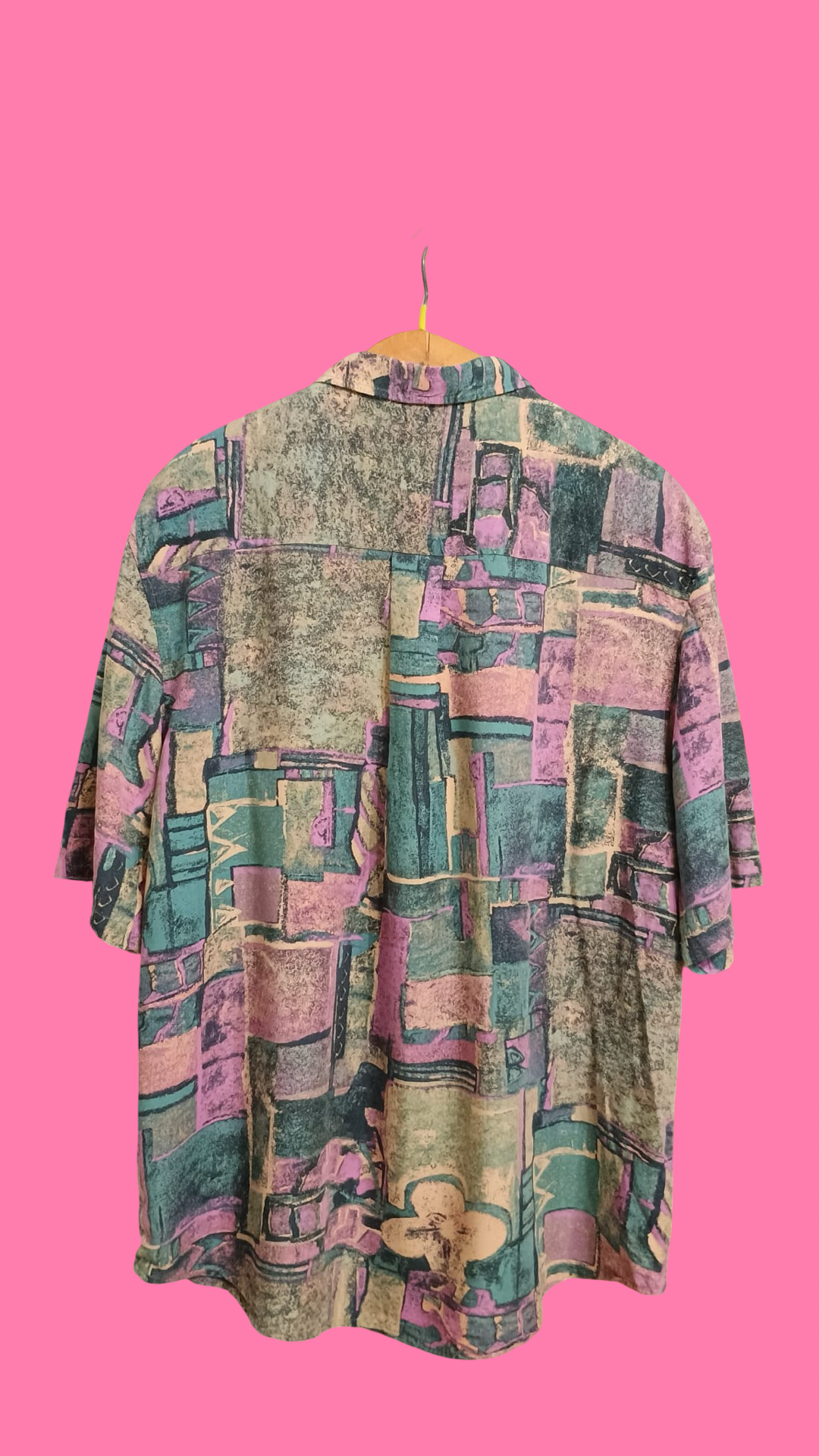 Vintage Multicolor Fantasy 90's Spring Shirt Unisex Size L