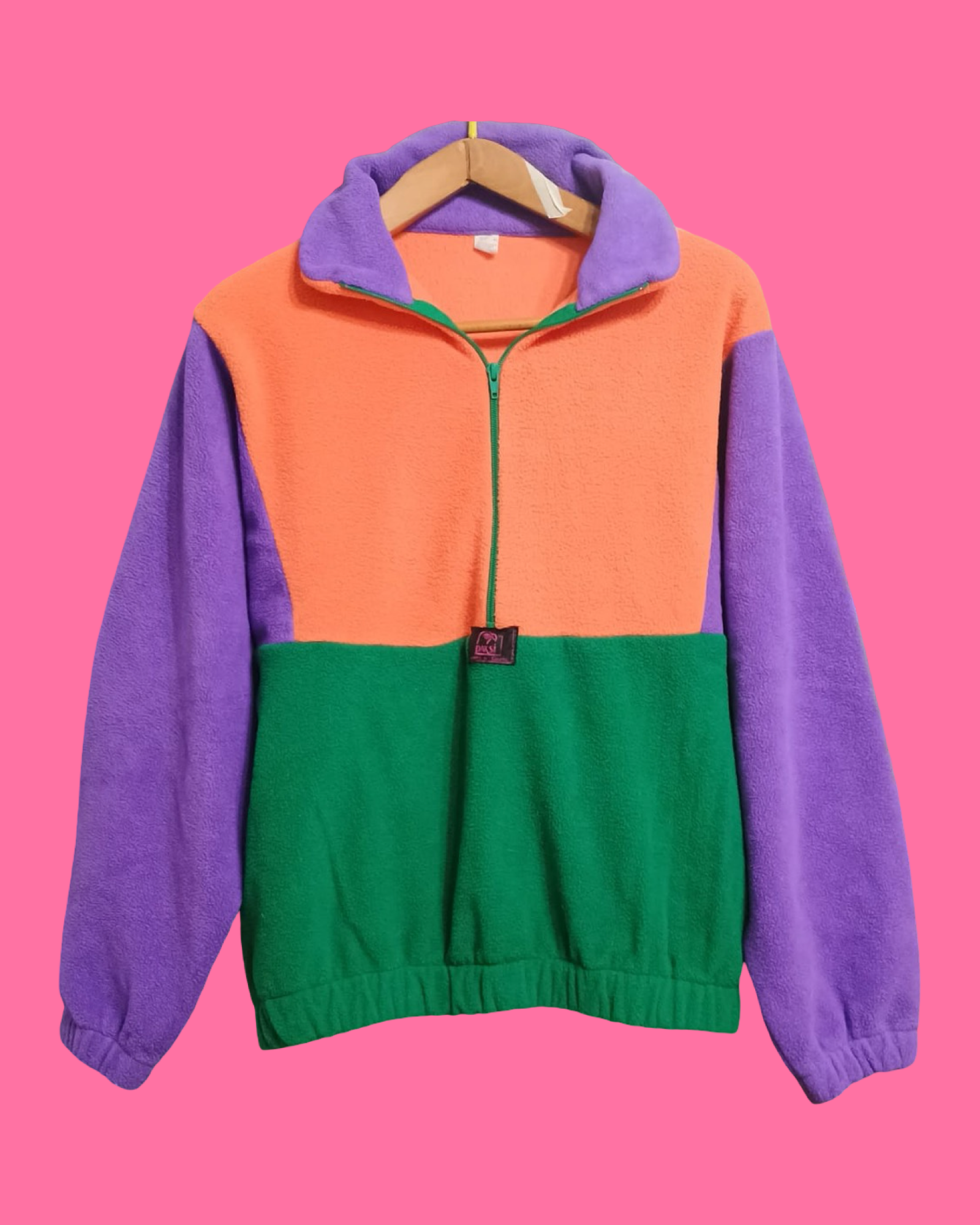 Vintage Multicolor Fantasy 90's Fleece Unisex Size M