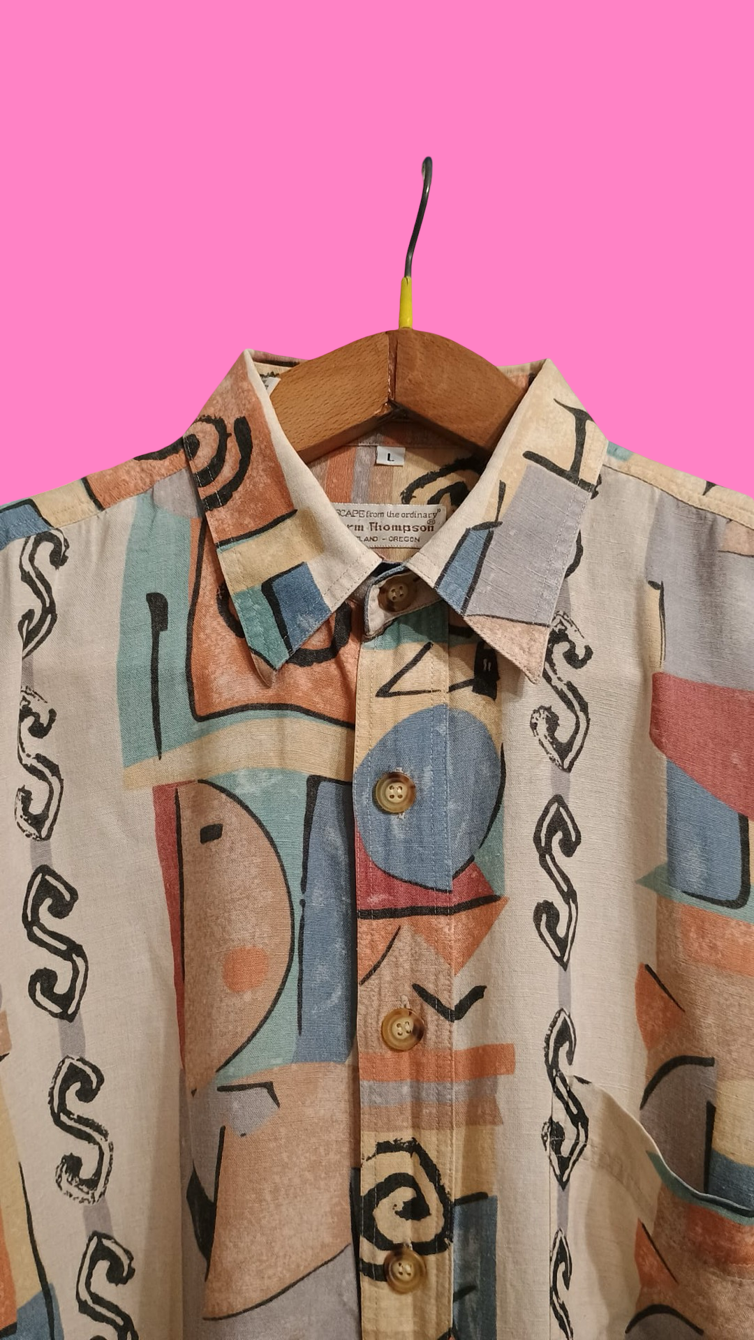Vintage Multicolor Fantasy 90's Shirt Unisex Size L