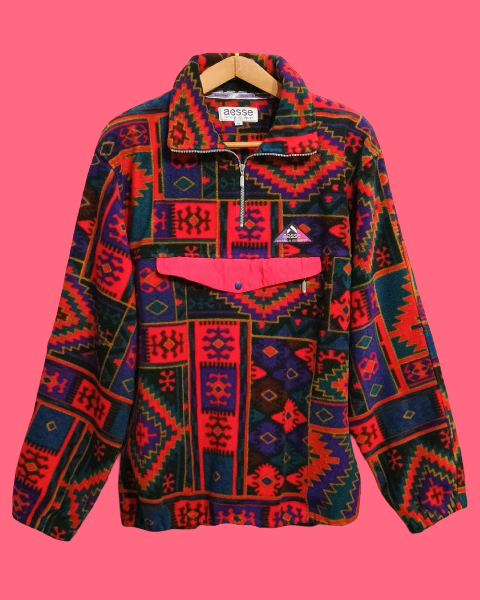 Vintage Multicolor Fantasy 90's Sweatshirt Unisex Size XL