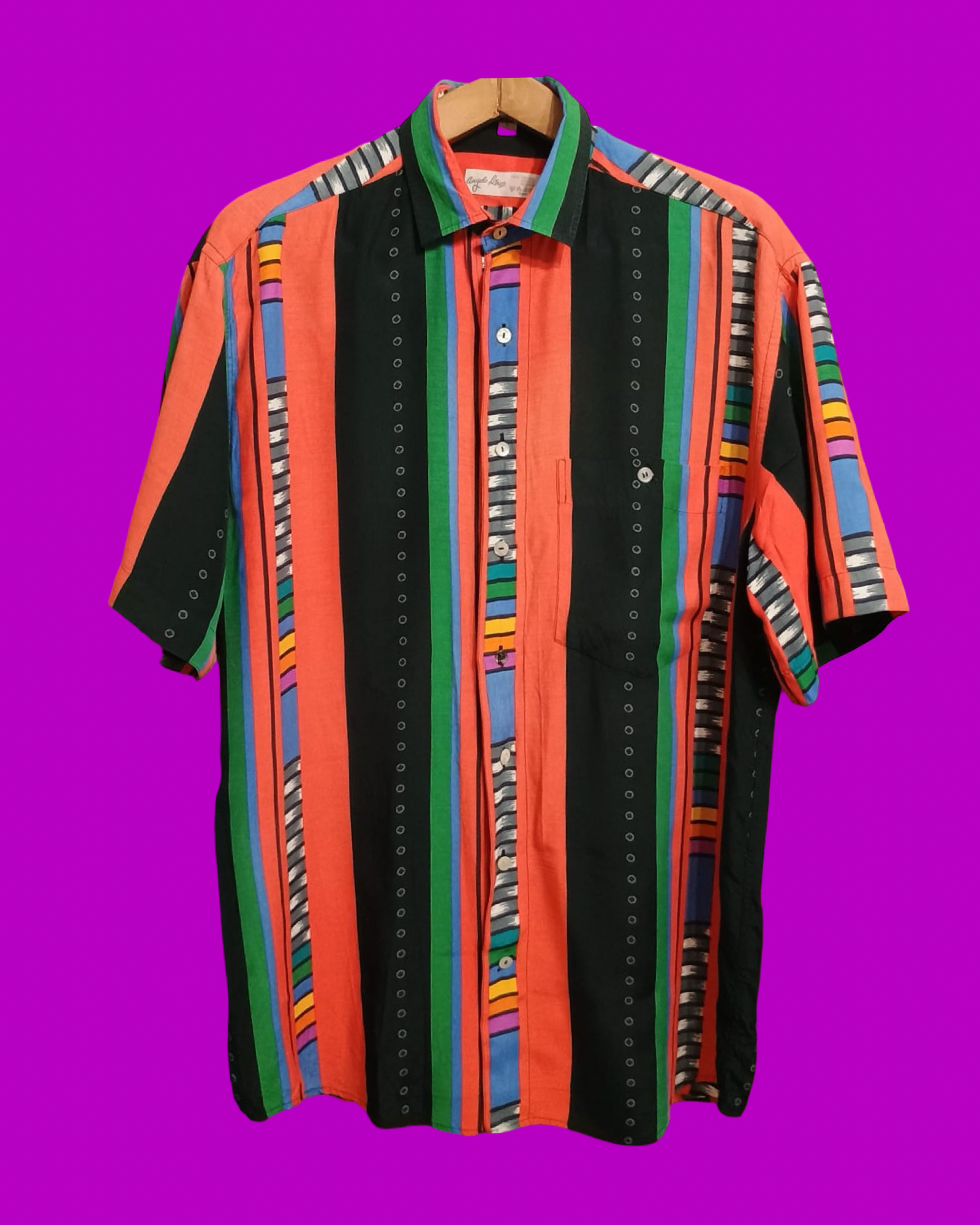 Vintage Multicolor Fantasy 90's Shirt Unisex Size L