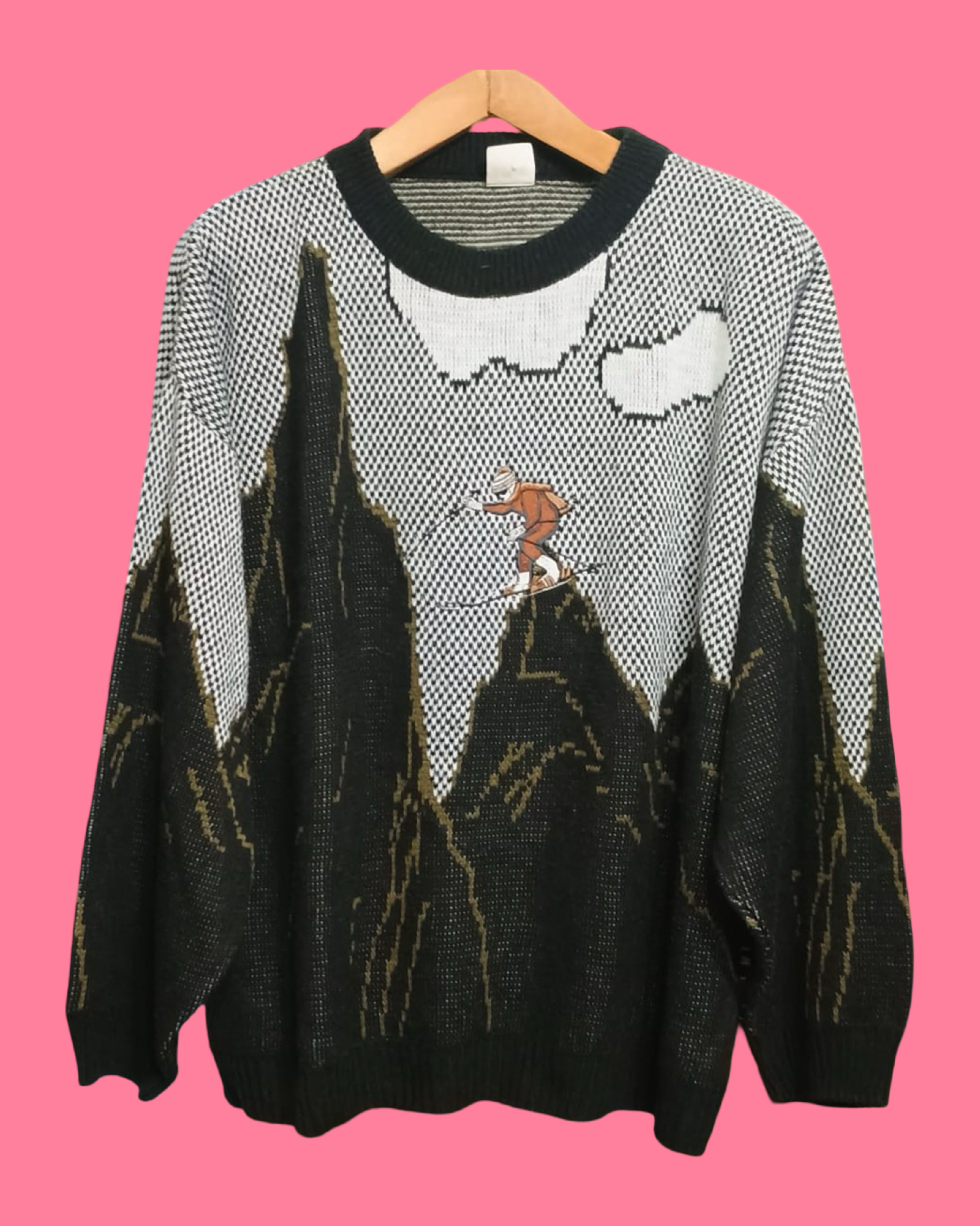 Vintage Multicolor Fantasy 90's Sweater Unisex Size XL