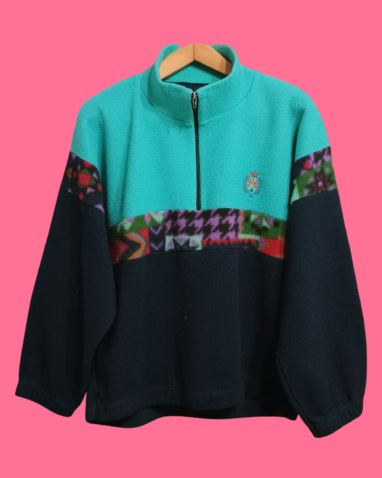 Vintage Multicolor Fantasy 90's Sweatshirt Unisex Size M