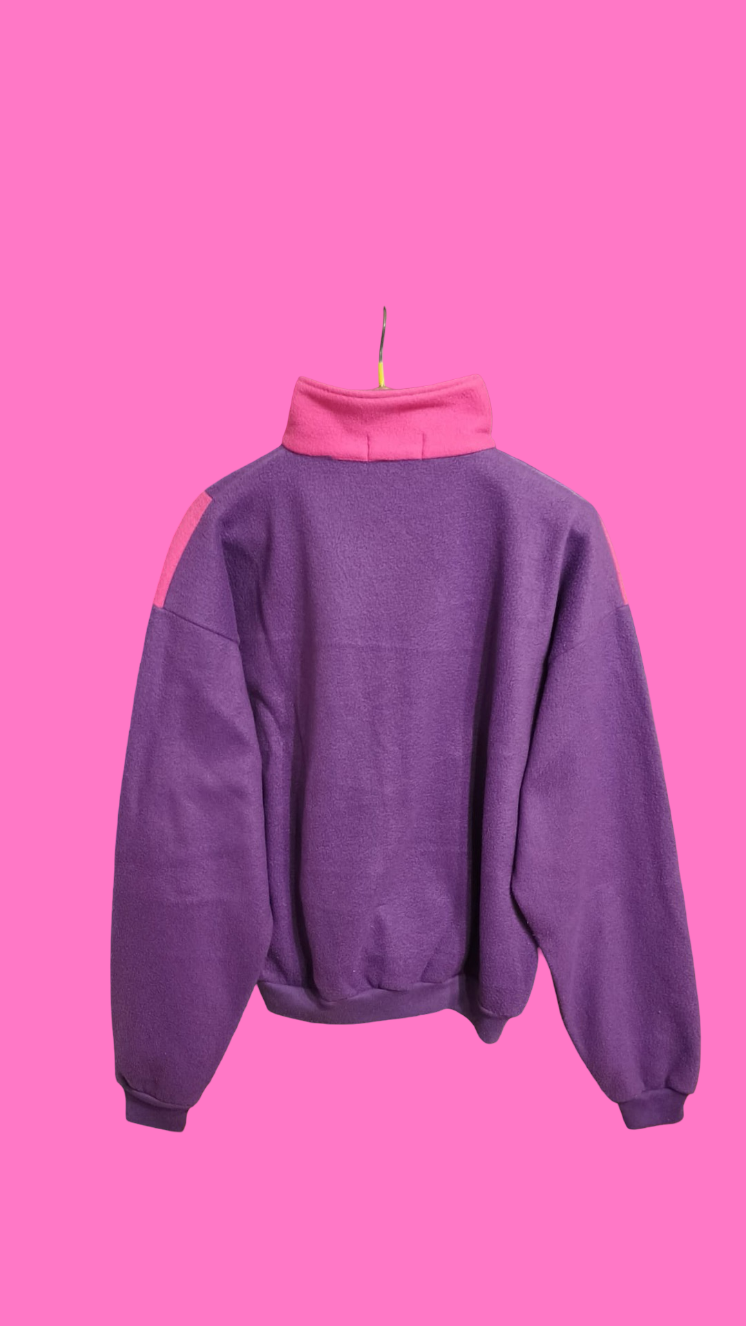 Vintage Multicolor Fantasy 90's Fleece Woman Size L