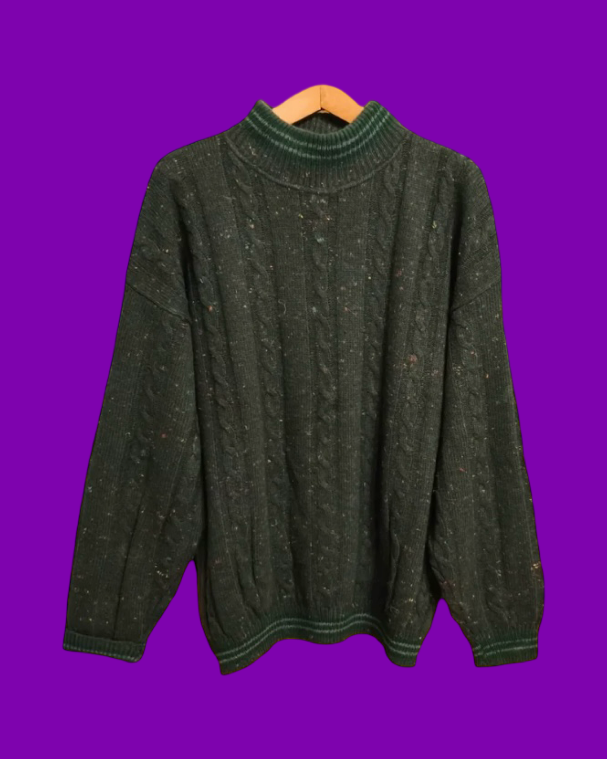 Vintage Multicolor Fantasy 90's Sweater Unisex Size L