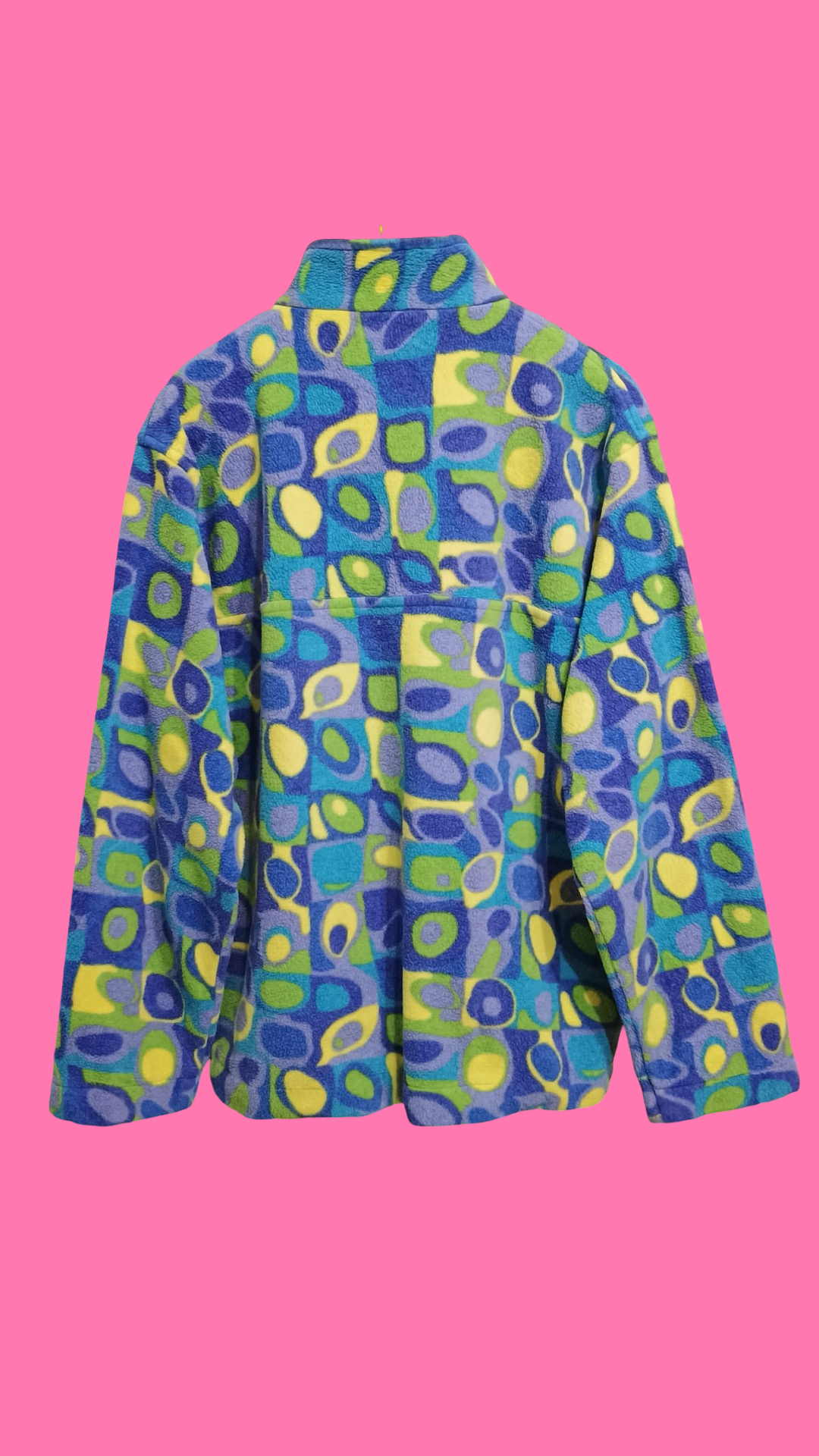 Vintage Multicolor Fantasy 90's Fleece Woman Size S