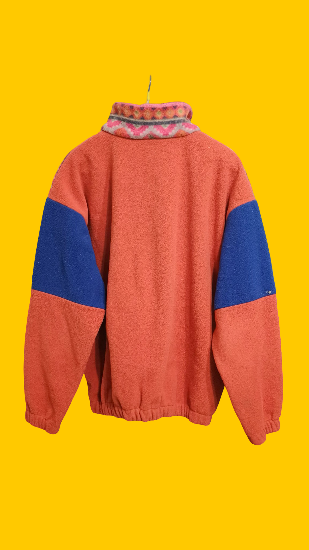 Sweatshirt Vintage Multicolor A Fantasia Anni 90 Unisex Size XL