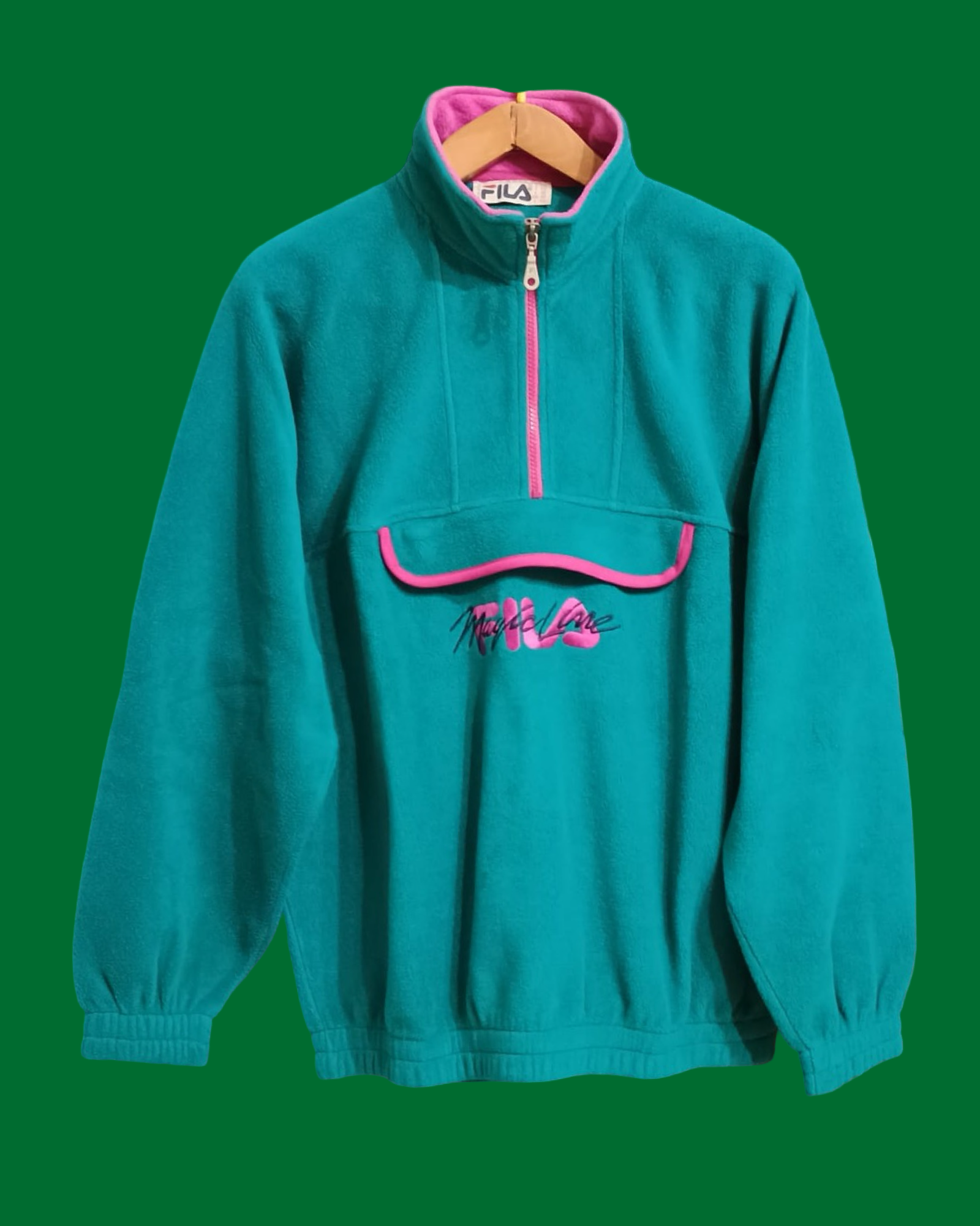 Vintage Multicolor Fantasy 90's Fila Fleece Unisex Size XL