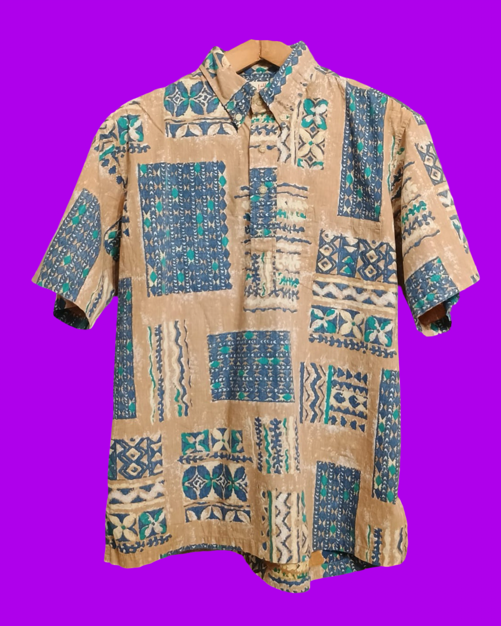 Vintage Multicolor Fantasy 90's Shirt Unisex Size L