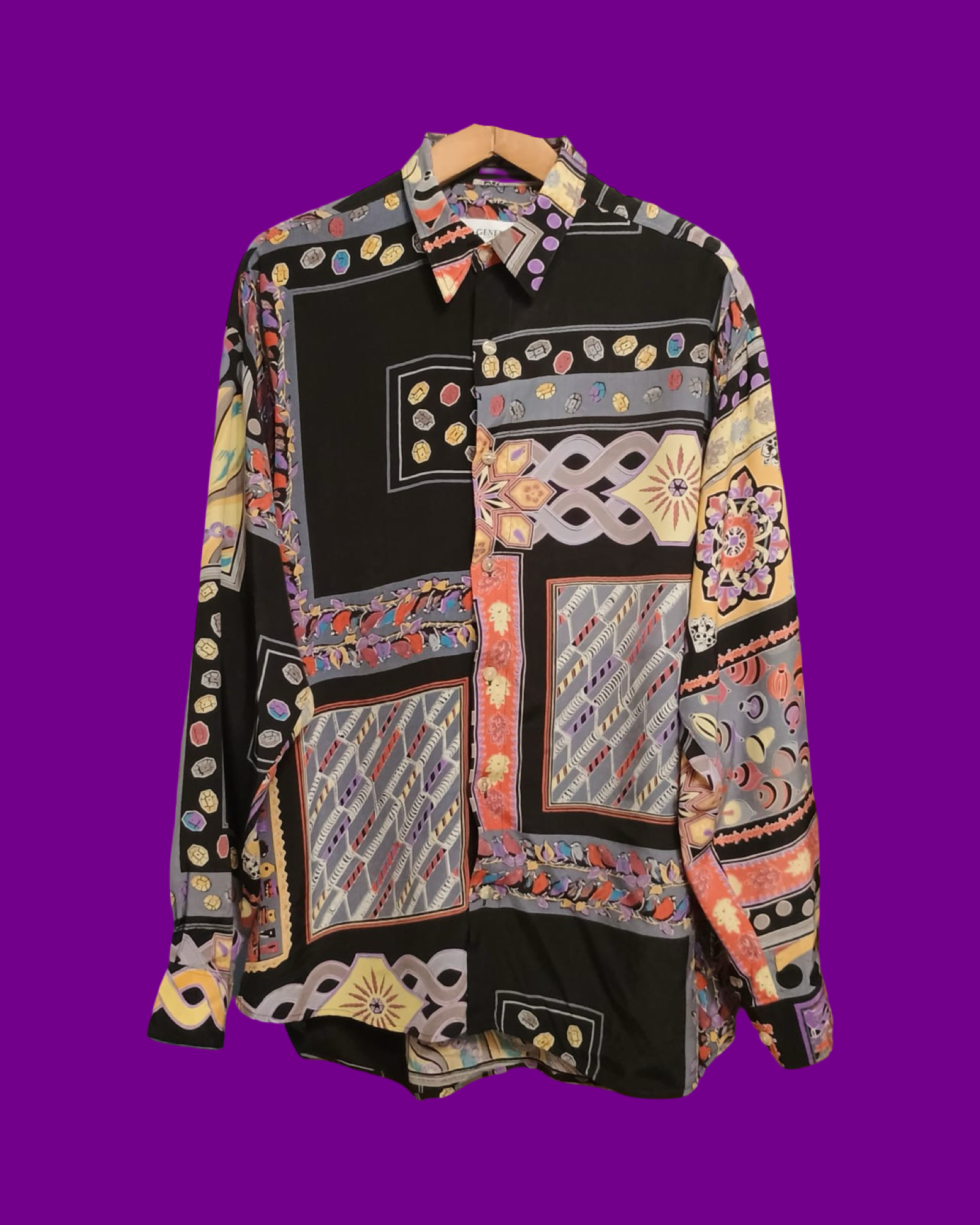 Vintage Multicolor Fantasy 90's Shirt Unisex Size XL