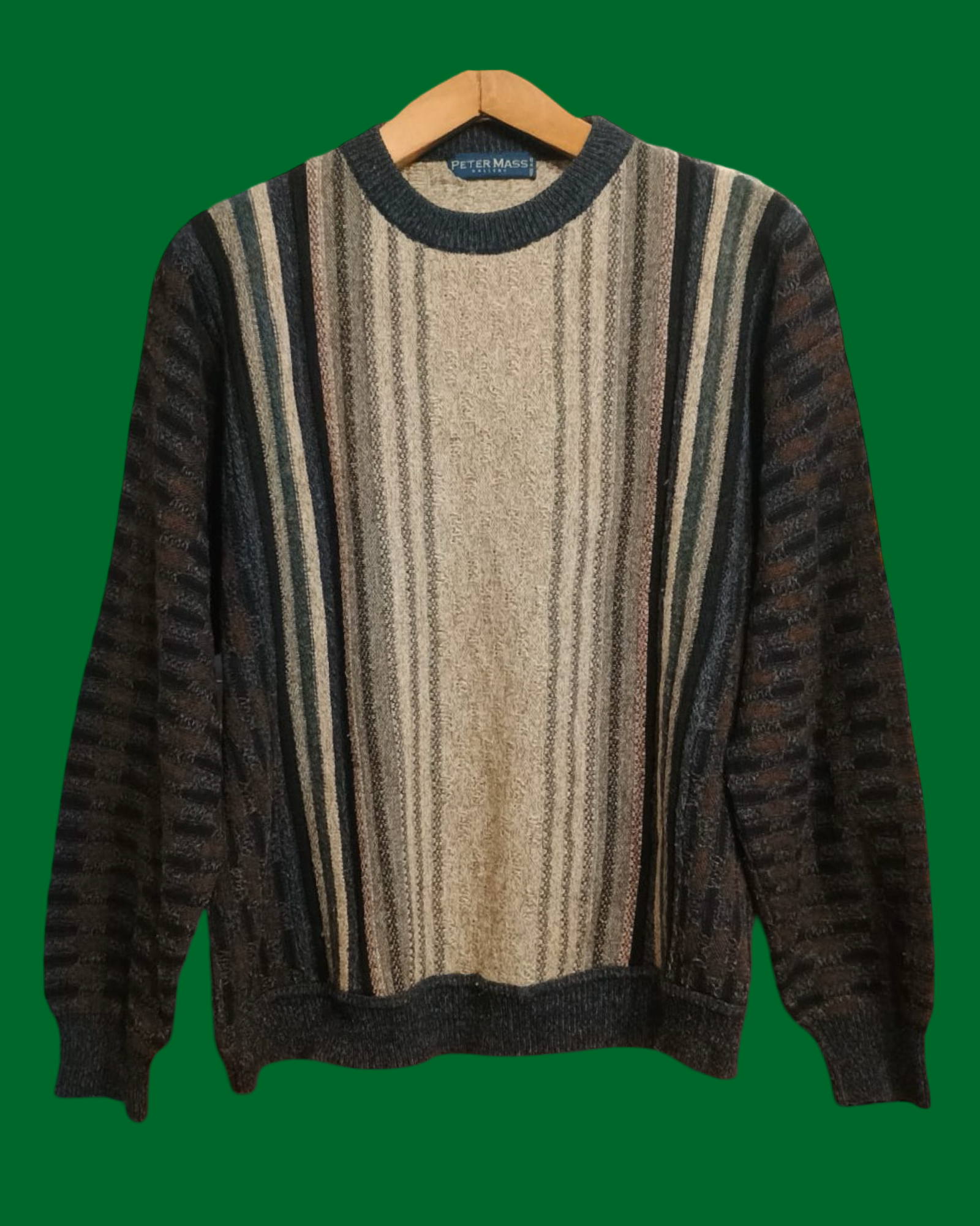 Vintage Multicolor Fantasy 90's Sweater Unisex Size M