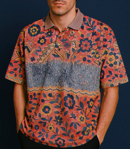 Vintage Multicolor Fantasy 90's Shirt Unisex Size M