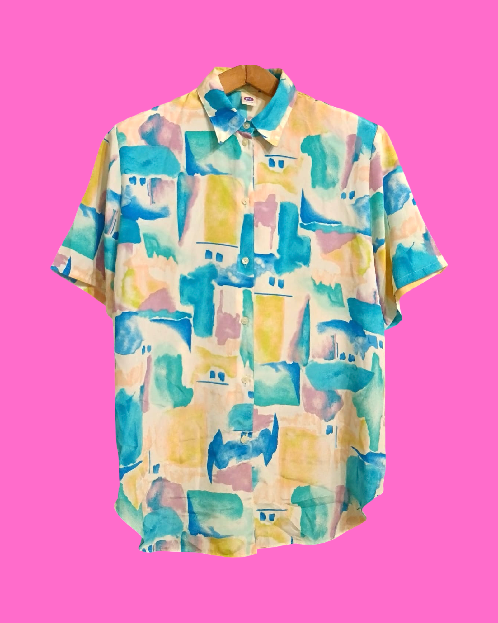 Vintage Multicolor Fantasy 90's Shirt Unisex Size L