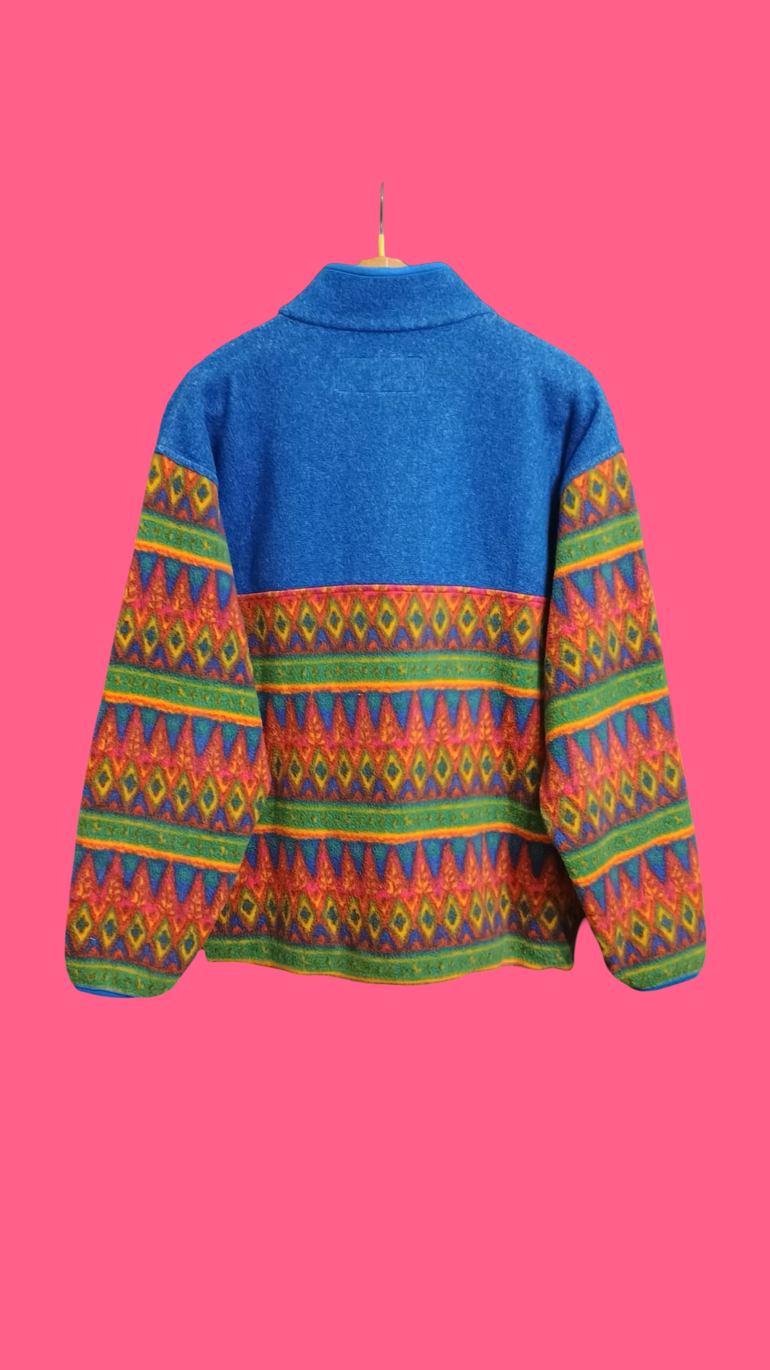 Vintage Multicolor Fantasy 90's Fleece Unisex Size M