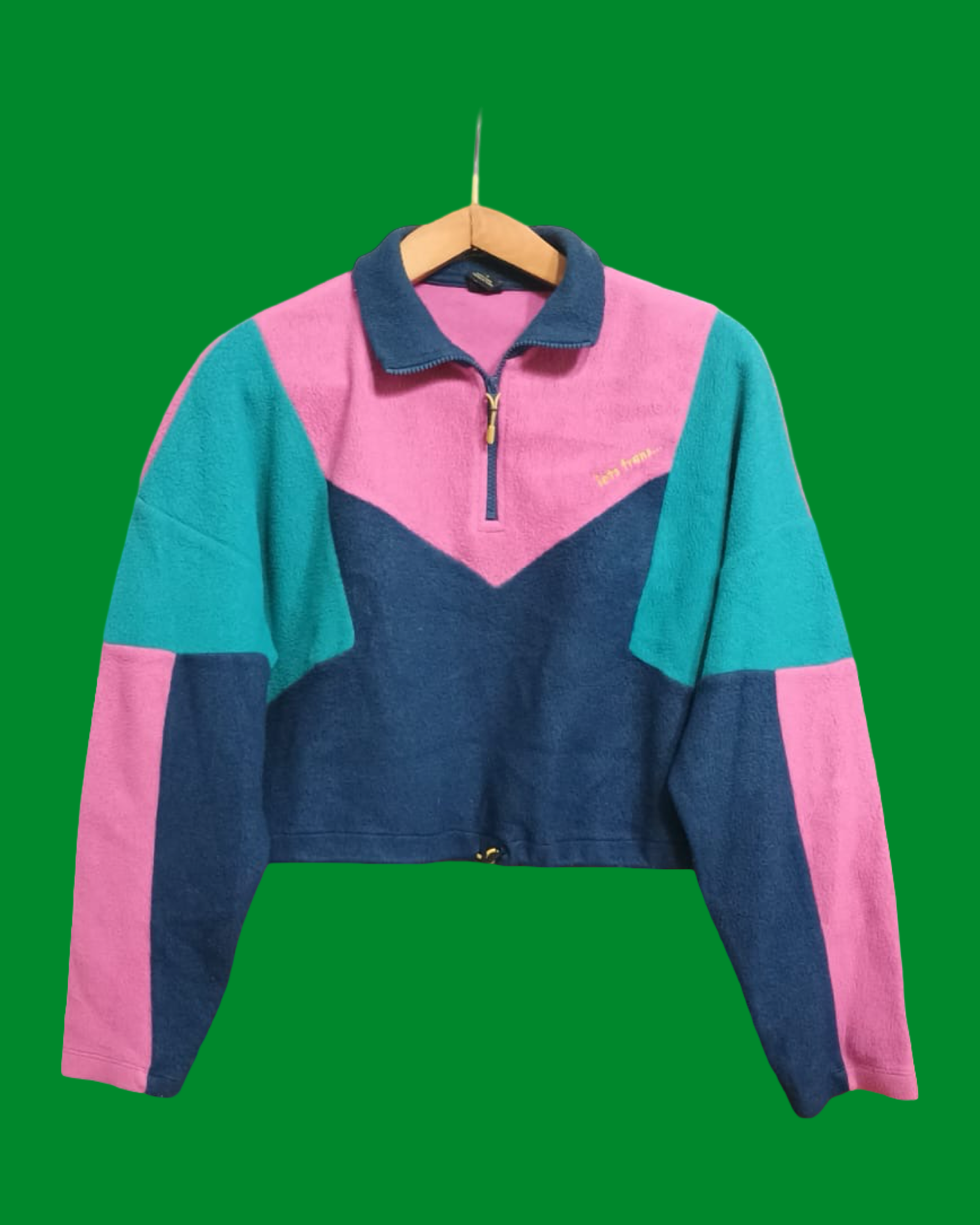 Vintage Multicolor Fantasy 90's Sweatshirt Woman Size S