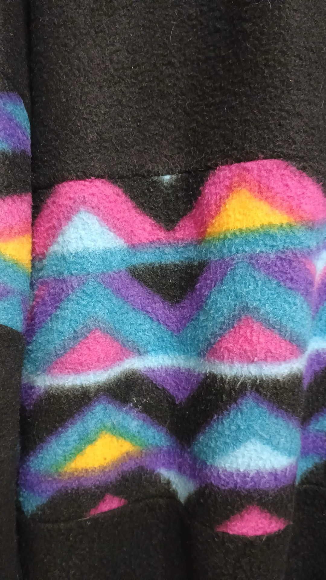 Sweatshirt Vintage Multicolor A Fantasia Anni 90 Unisex Size XL