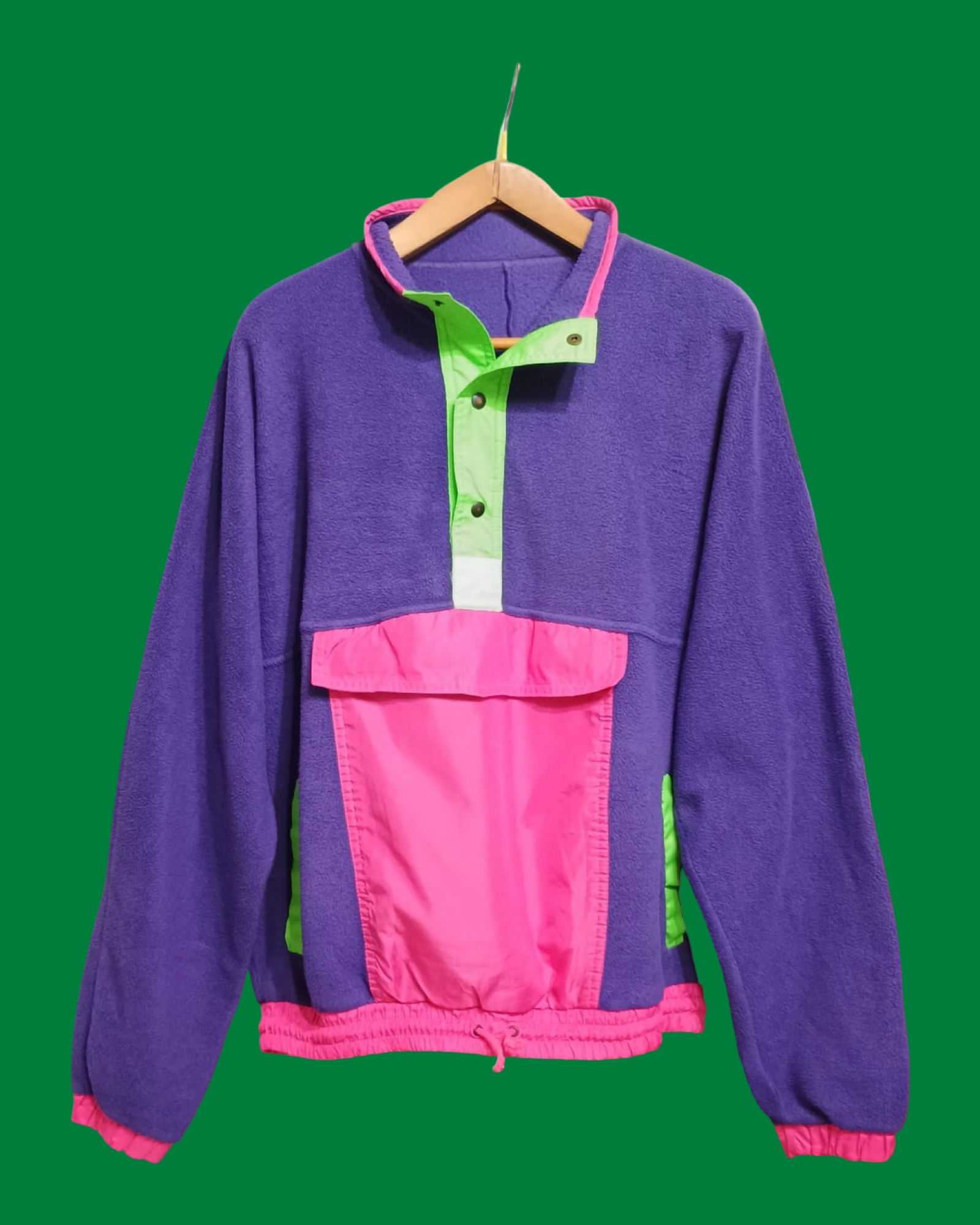 Vintage Multicolor Fantasy 90's Fleece Unisex Size L