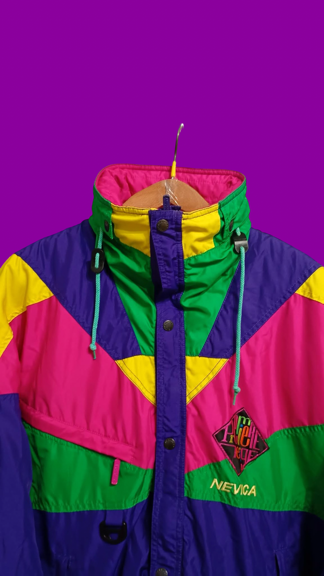 Vintage Multicolor Fantasy 90's Jacket Unisex Size M