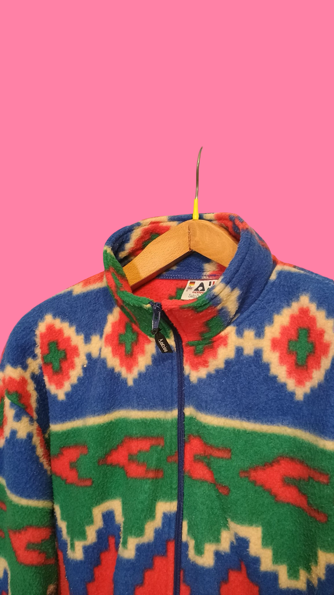 Vintage Multicolor Fantasy 90's Sweatshirt Unisex Size L