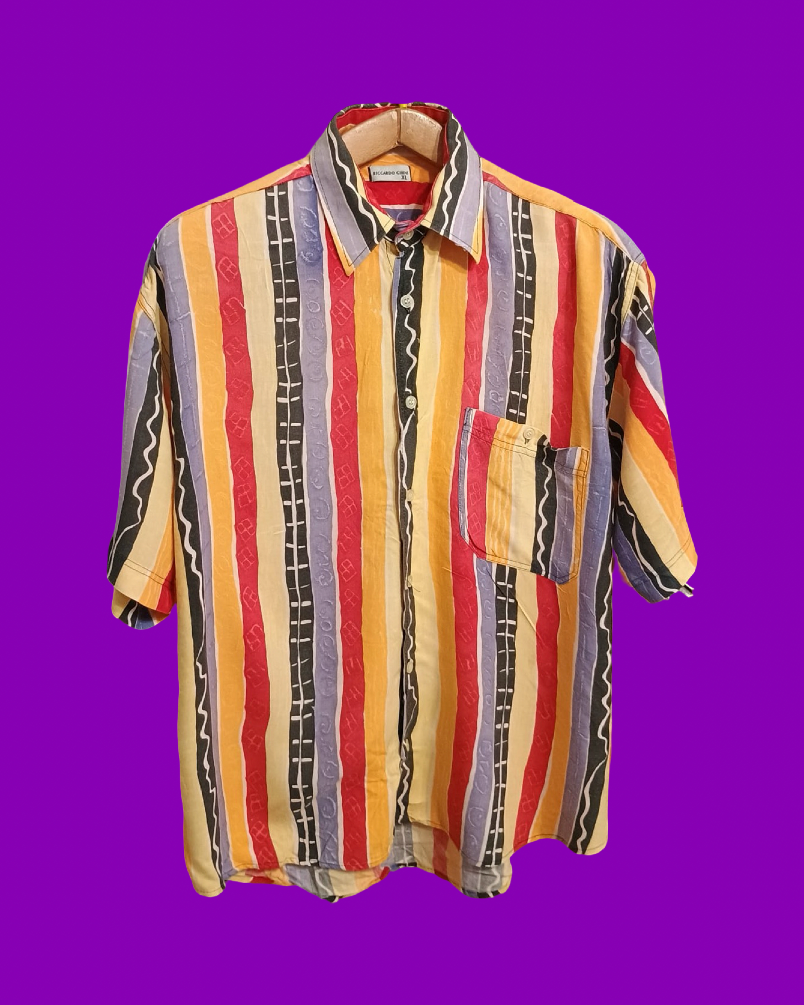 Vintage Multicolor Fantasy 90's Shirt Unisex Size XL