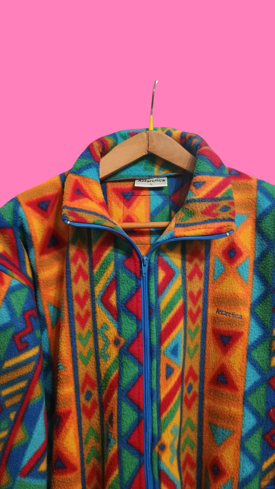 Vintage Multicolor Fantasy 90's Fleece Unisex Size XL