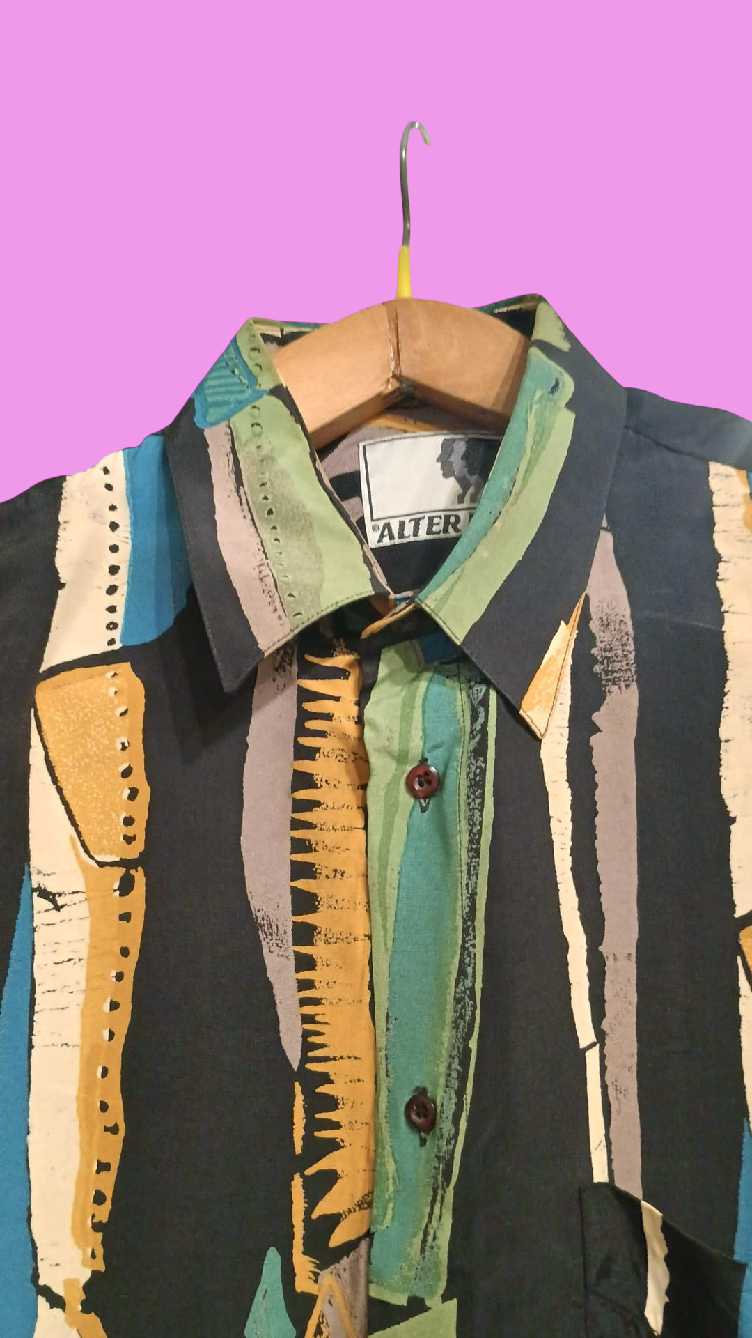 Vintage Multicolor Fantasy 90's Shirt Unisex Size L