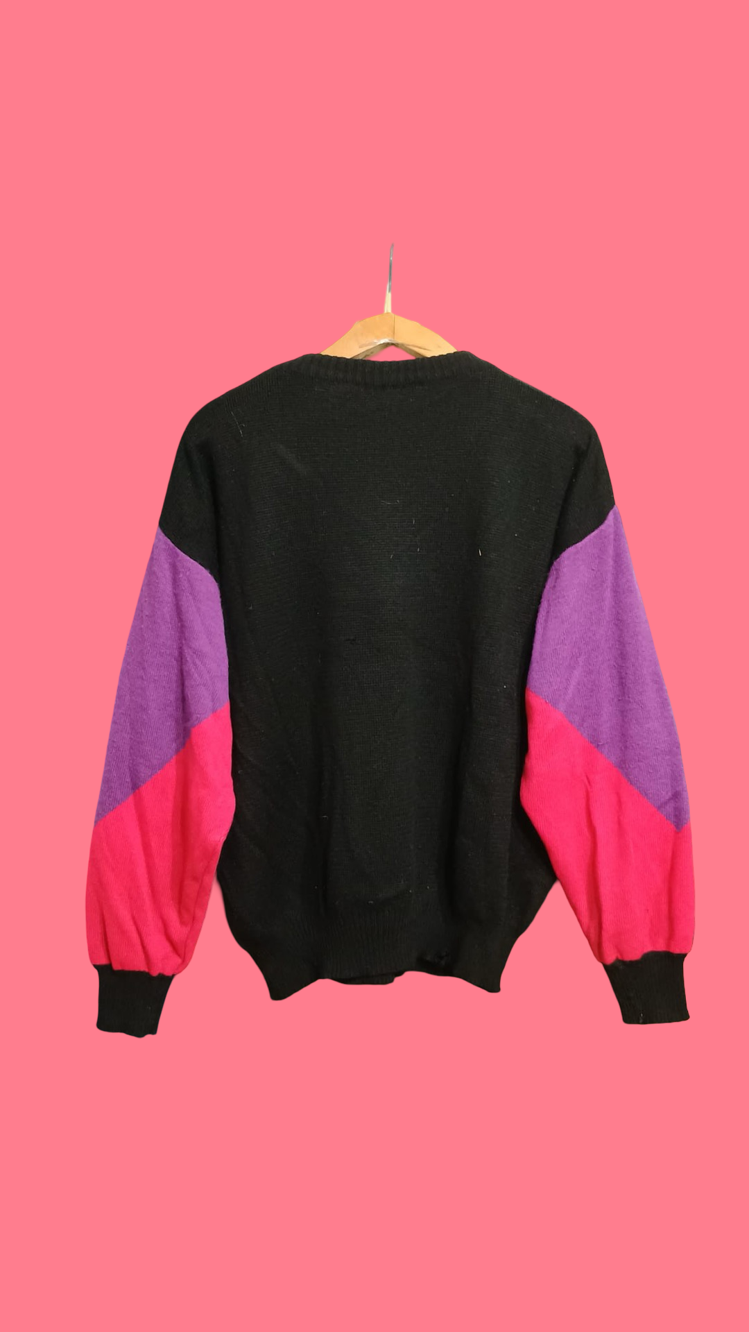 Vintage Multicolor Fantasy 90's Sweater Unisex Size L