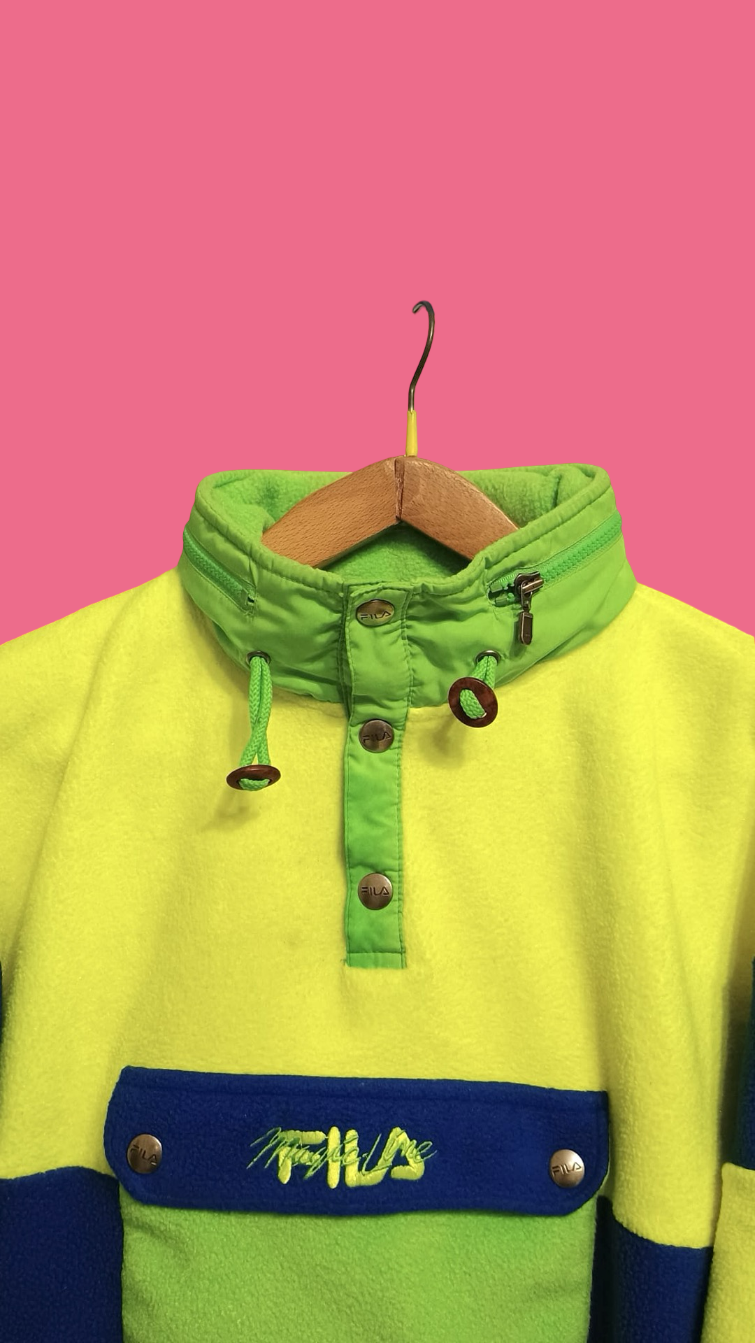 Vintage Multicolor Fantasy 90's Fila Fleece Unisex Size M