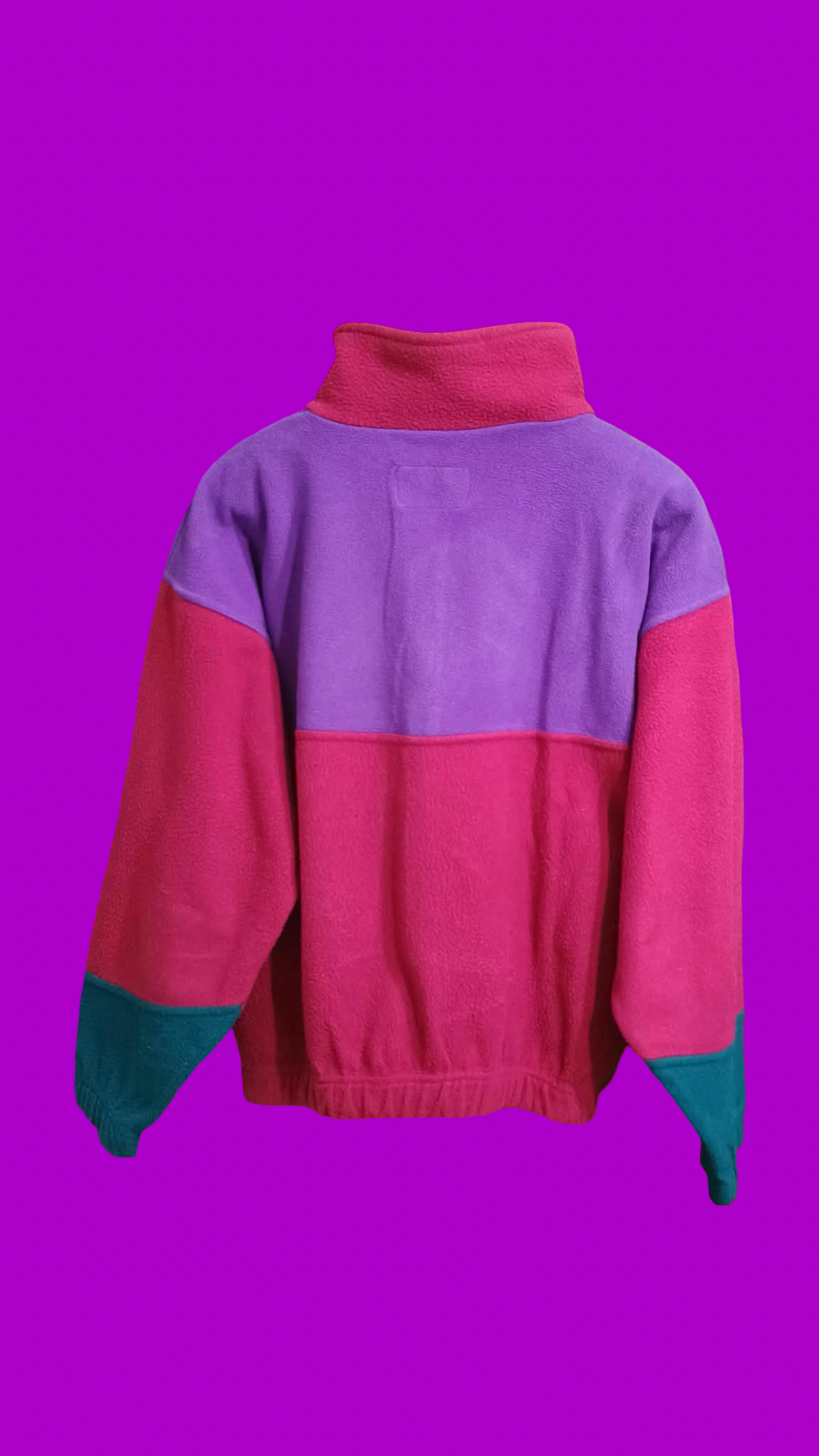 Vintage Multicolor Fantasy 90's Fleece Unisex Size M