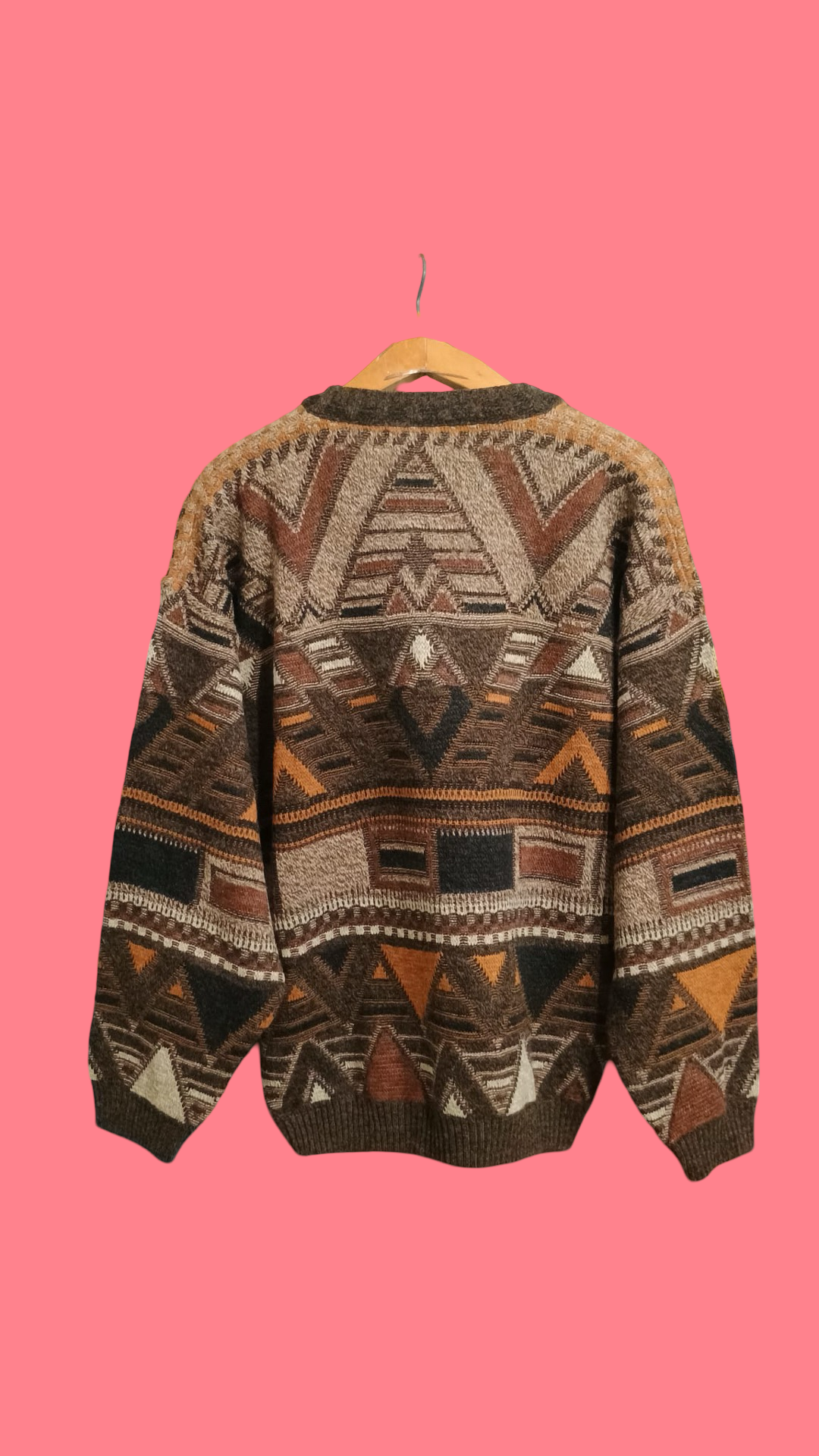 Vintage Multicolor Fantasy 90's Sweater Unisex Size M