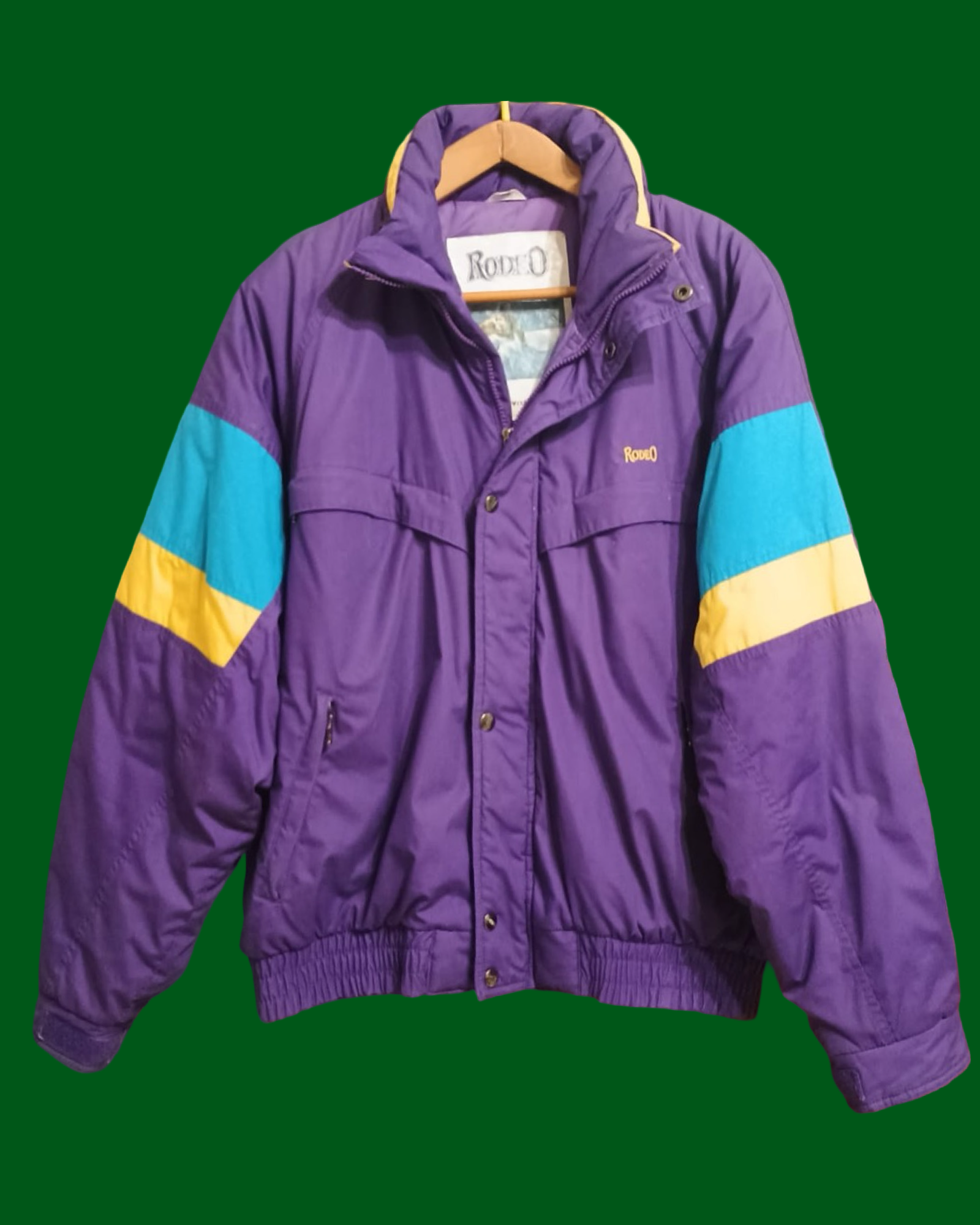 Vintage Multicolor Fantasy 90's Snow Jacket Unisex Size M