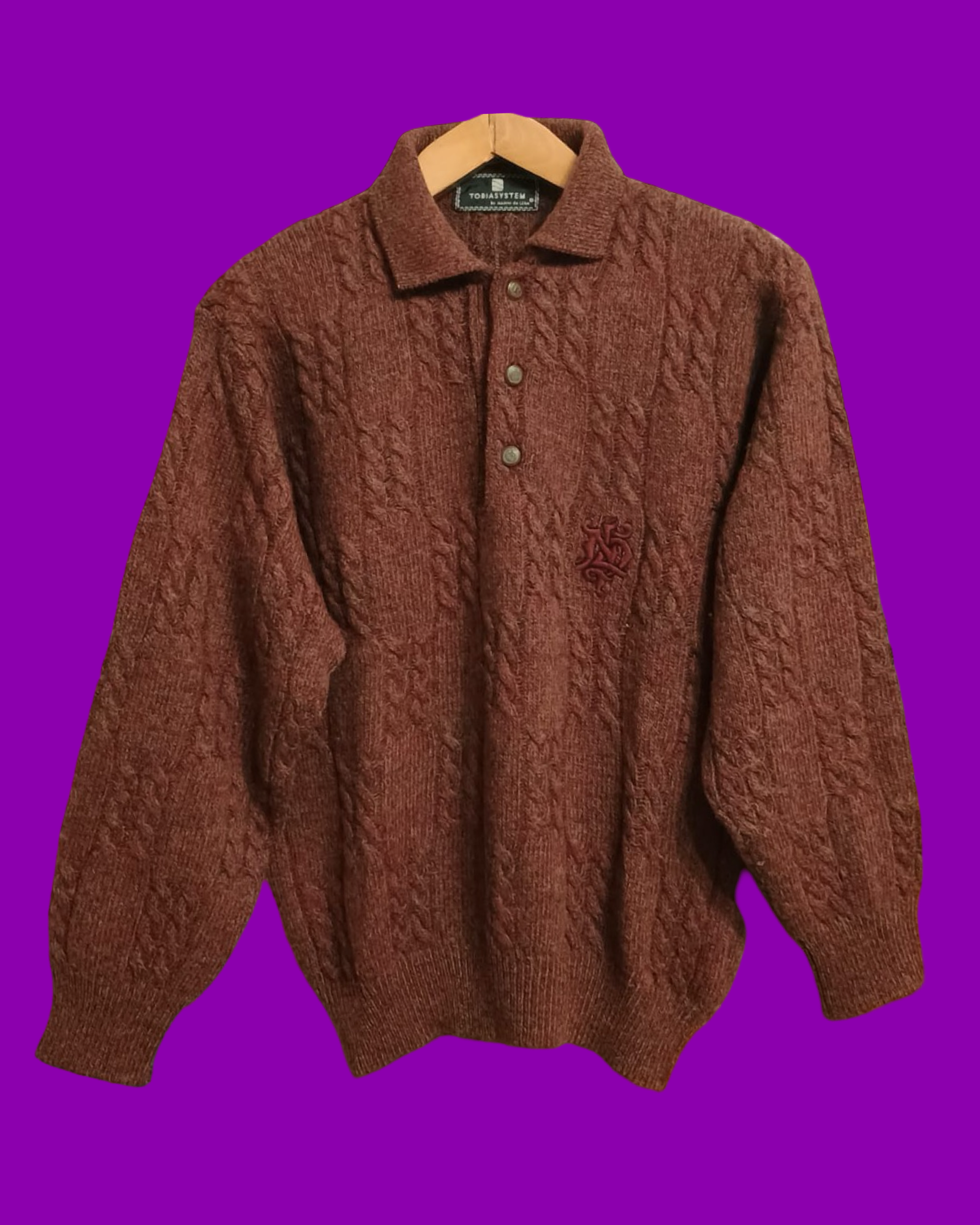 Vintage Multicolor Fantasy 90's Sweater Unisex Size M