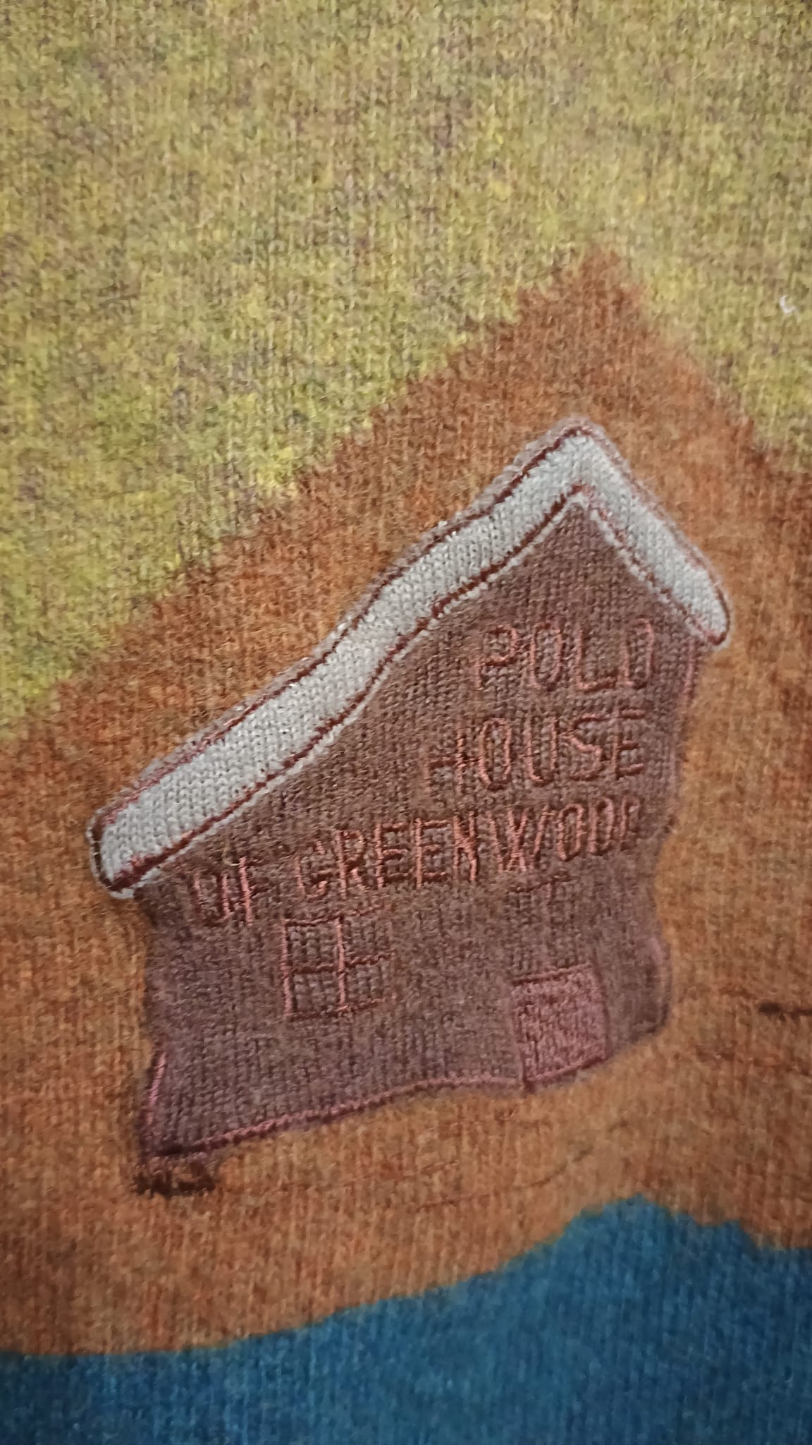 Vintage Multicolor Fantasy 90's Sweater Woman Size L