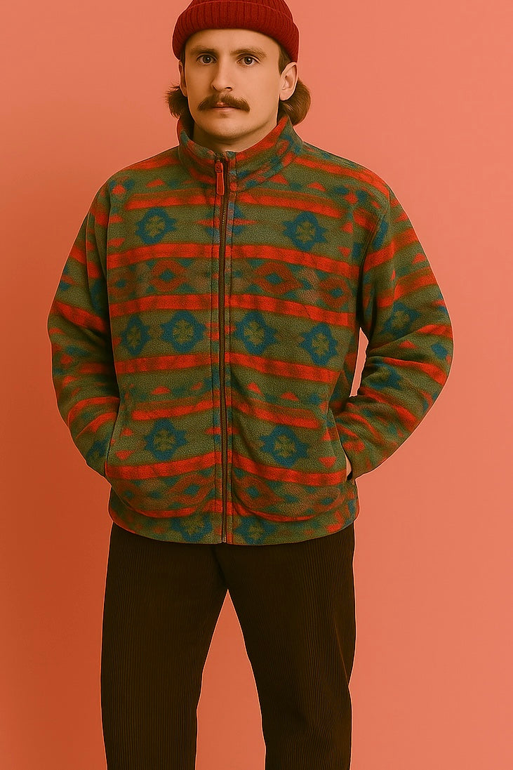 Vintage Multicolor Fantasy 90's Sweatshirt Unisex Size XL