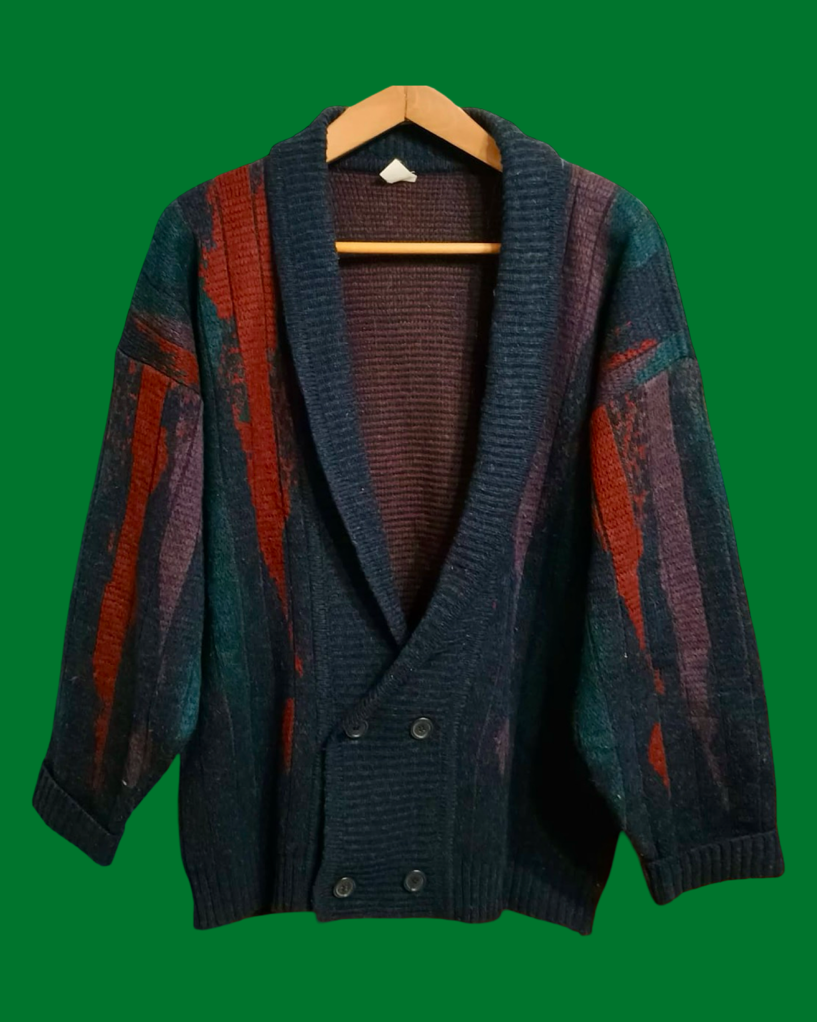 Vintage Multicolor Fantasy 90's Sweater Unisex Size XL